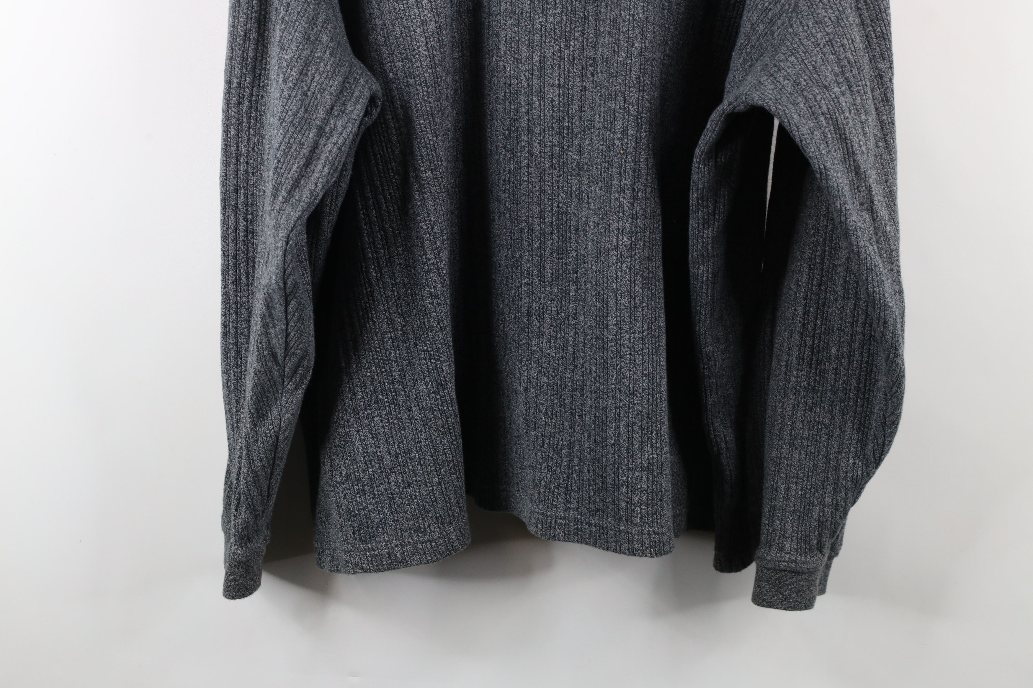 Vintage Vintage 90s Streetwear Knit Long Sleeve Rugby Polo Shirt Size US XXL / EU 58 / 5 - 8 Thumbnail