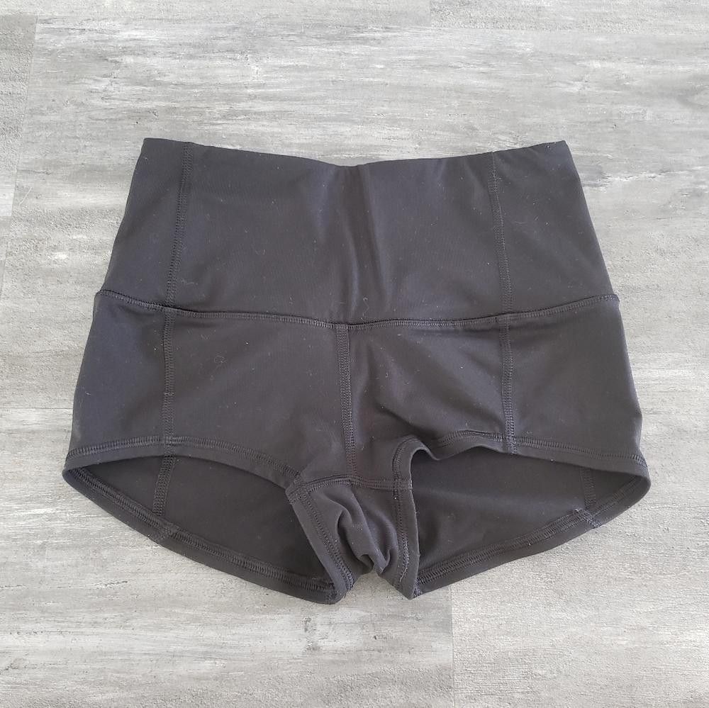 Designer Black VS Sport High Waisted Hot Short Size 28" / US 6 / IT 42 - 1 Thumbnail