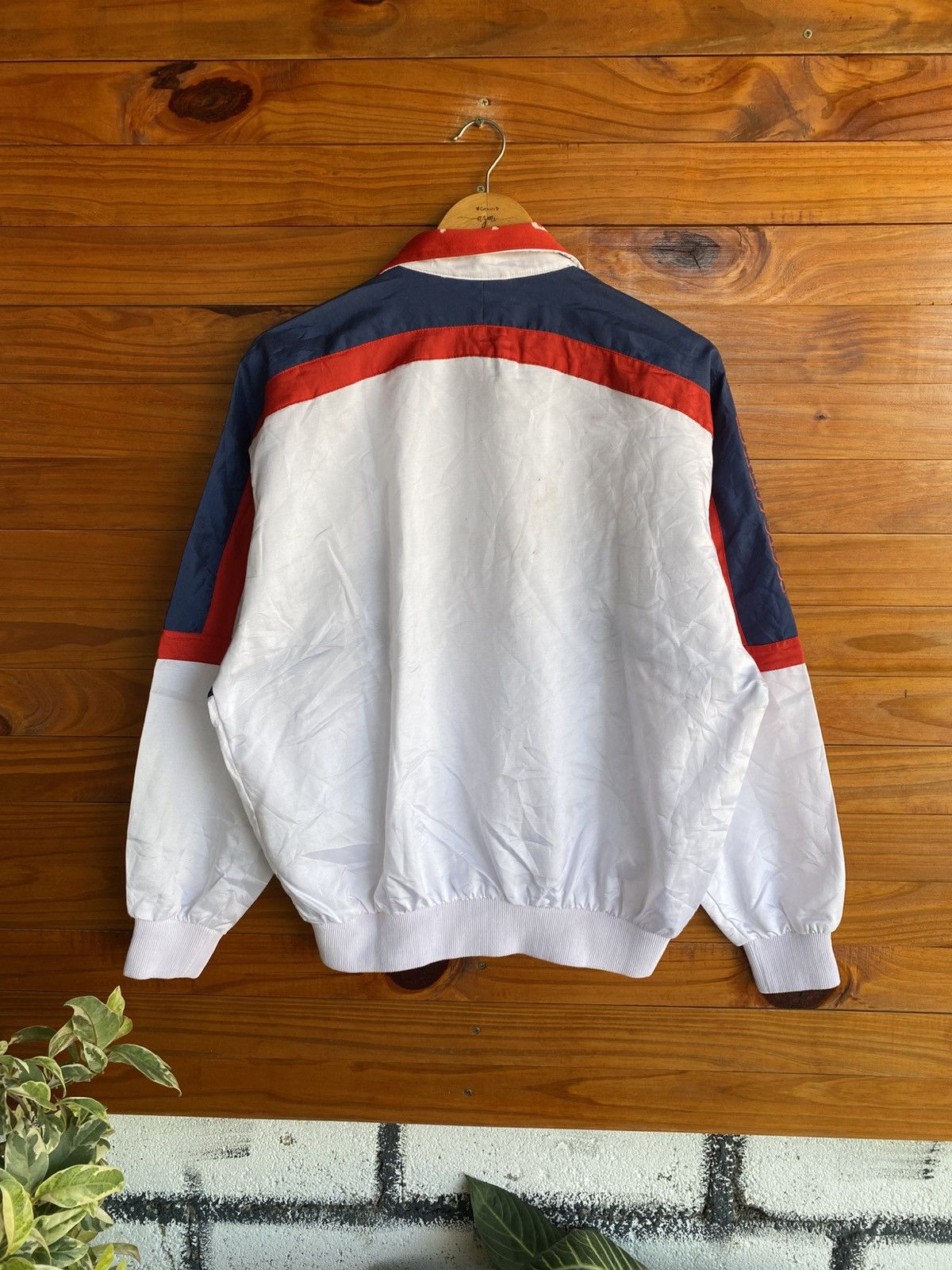 Budweiser Vintage Budweiser Sports Racing Jacket – Red White Blue Size US L / EU 52-54 / 3 - 10 Thumbnail