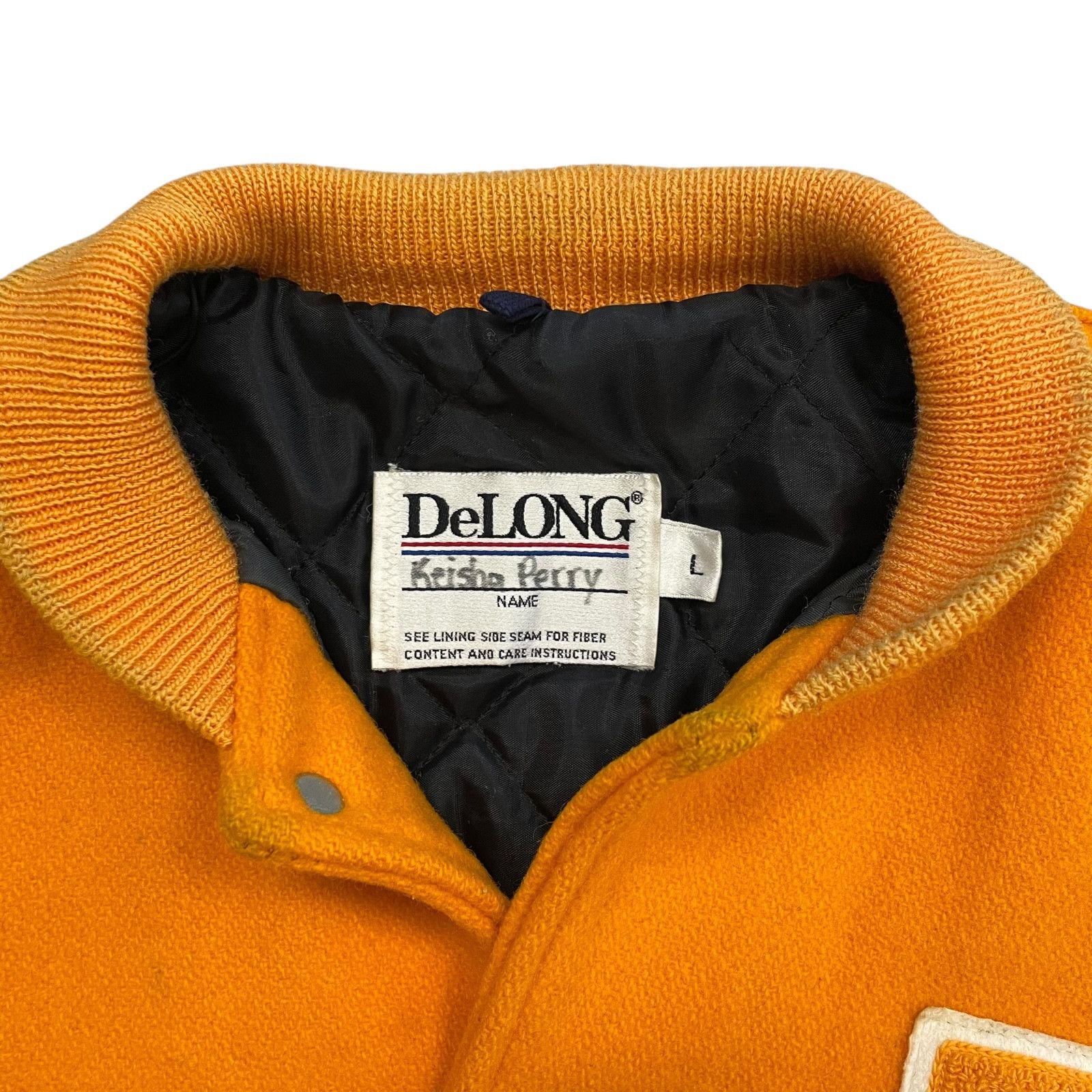 NCAA RARE VTG 90s TENNESSEE VOLUNTEERS VOLS DELONG VARSITY JACKET Size US L / EU 52-54 / 3 - 7 Thumbnail