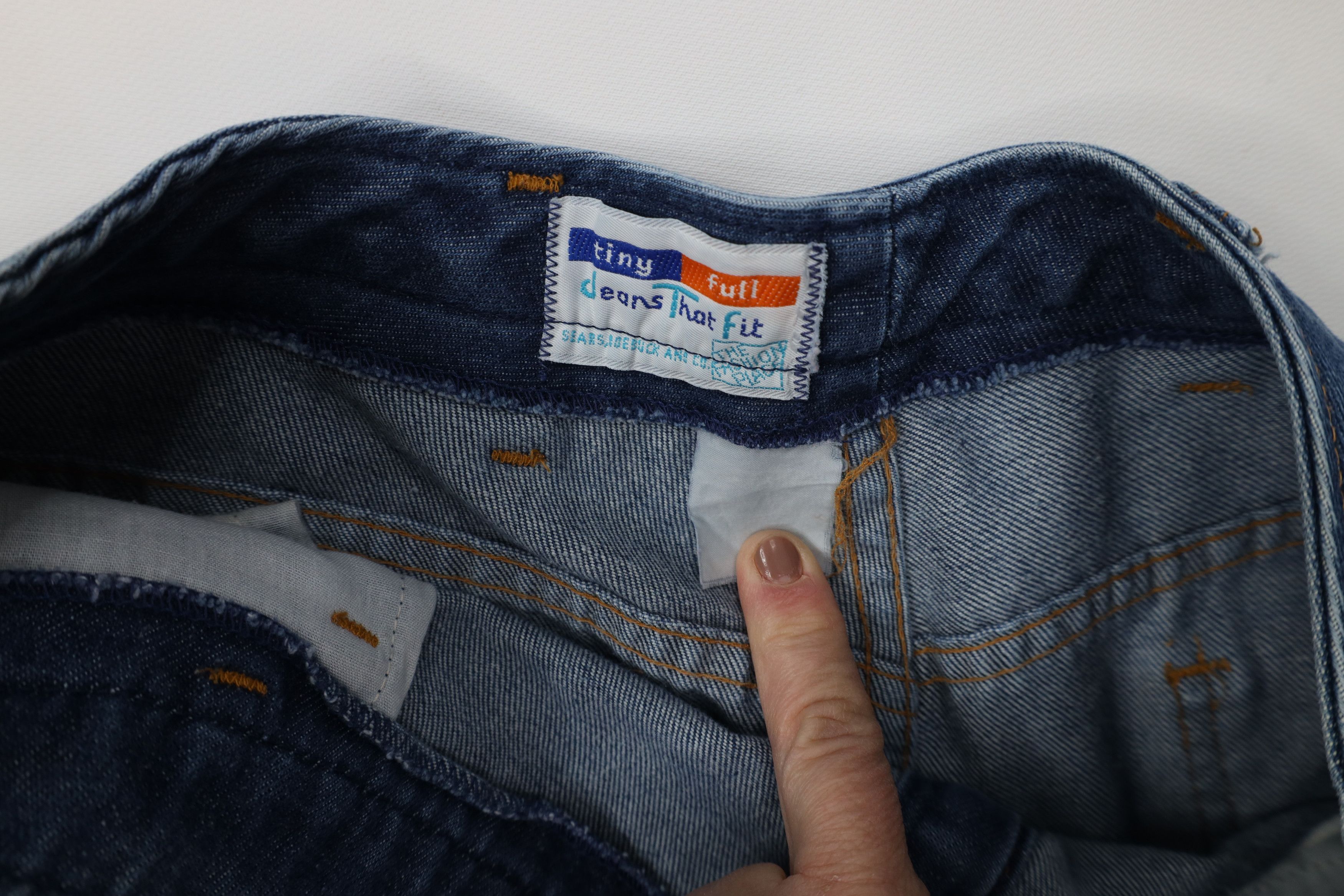 Vintage Vintage 70s Streetwear Baggy Wide Leg Denim Jeans Blue USA Size US 30 / EU 46 - 9 Thumbnail