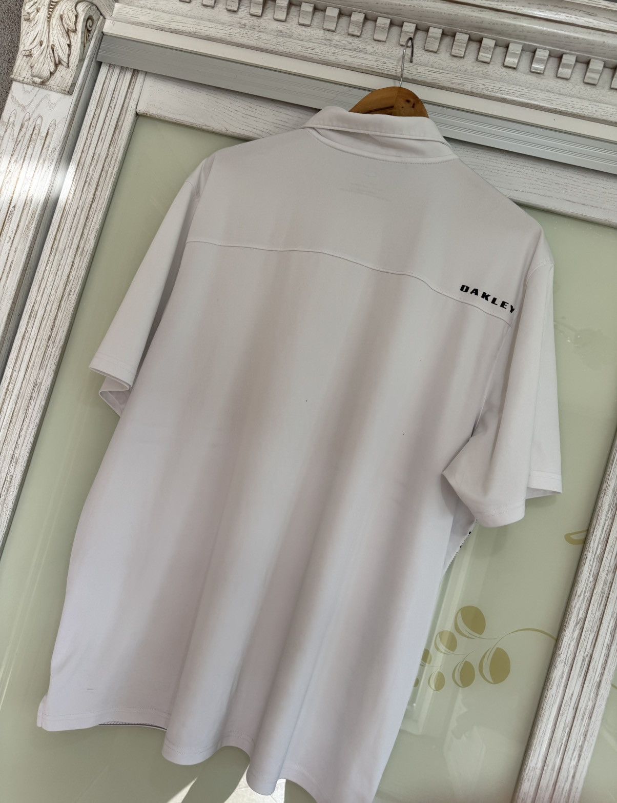 Oakley Oakley High Crest White Polo T-shirt Tee Size US XXL / EU 58 / 5 - 9 Thumbnail