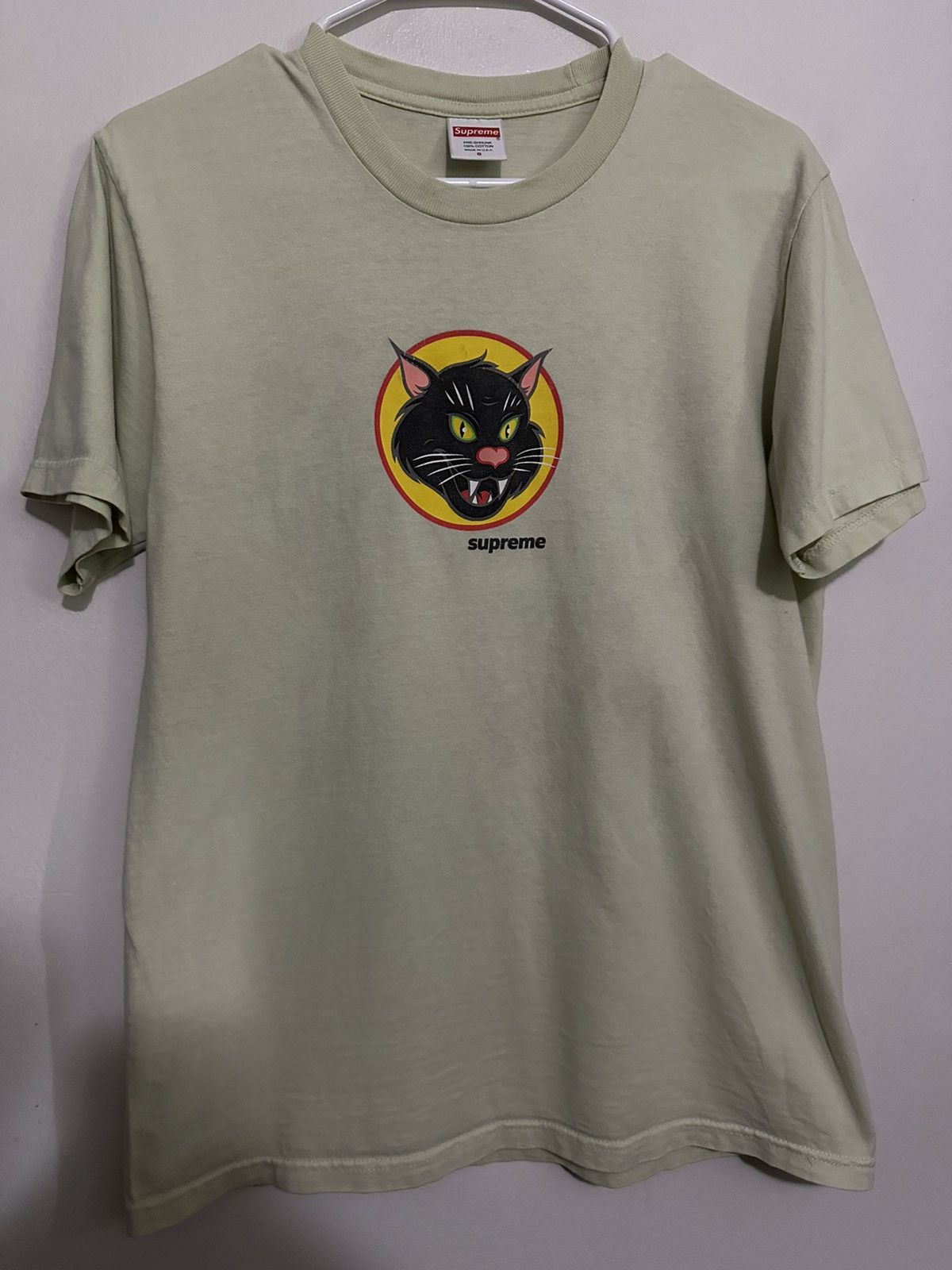 Supreme Supreme Black Cat Tee Size US S / EU 44-46 / 1 - 1 Thumbnail