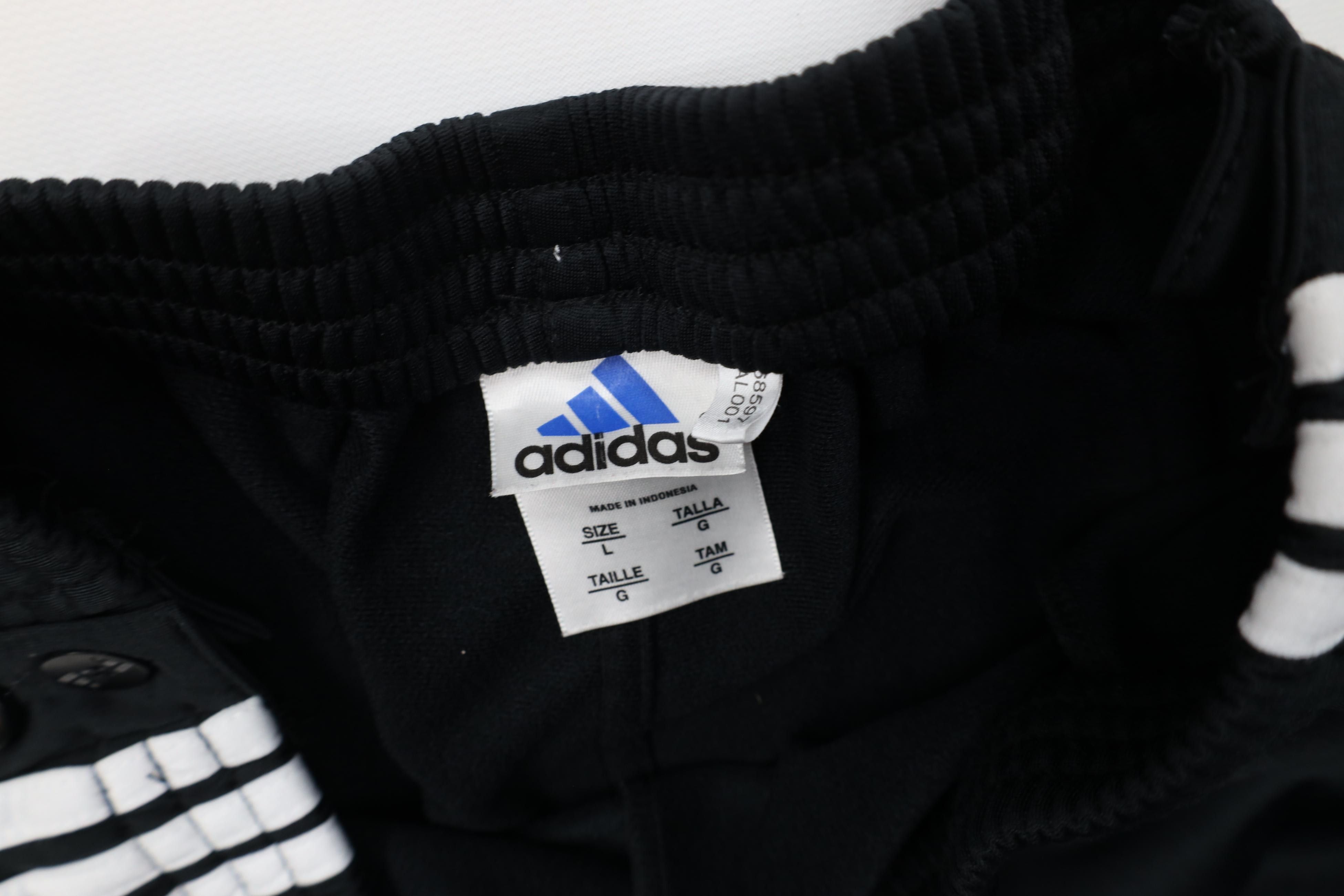 Adidas Vintage Y2K 2001 Adidas Tearaway Sweatpants Pants Black Size US 36 / EU 52 - 8 Thumbnail