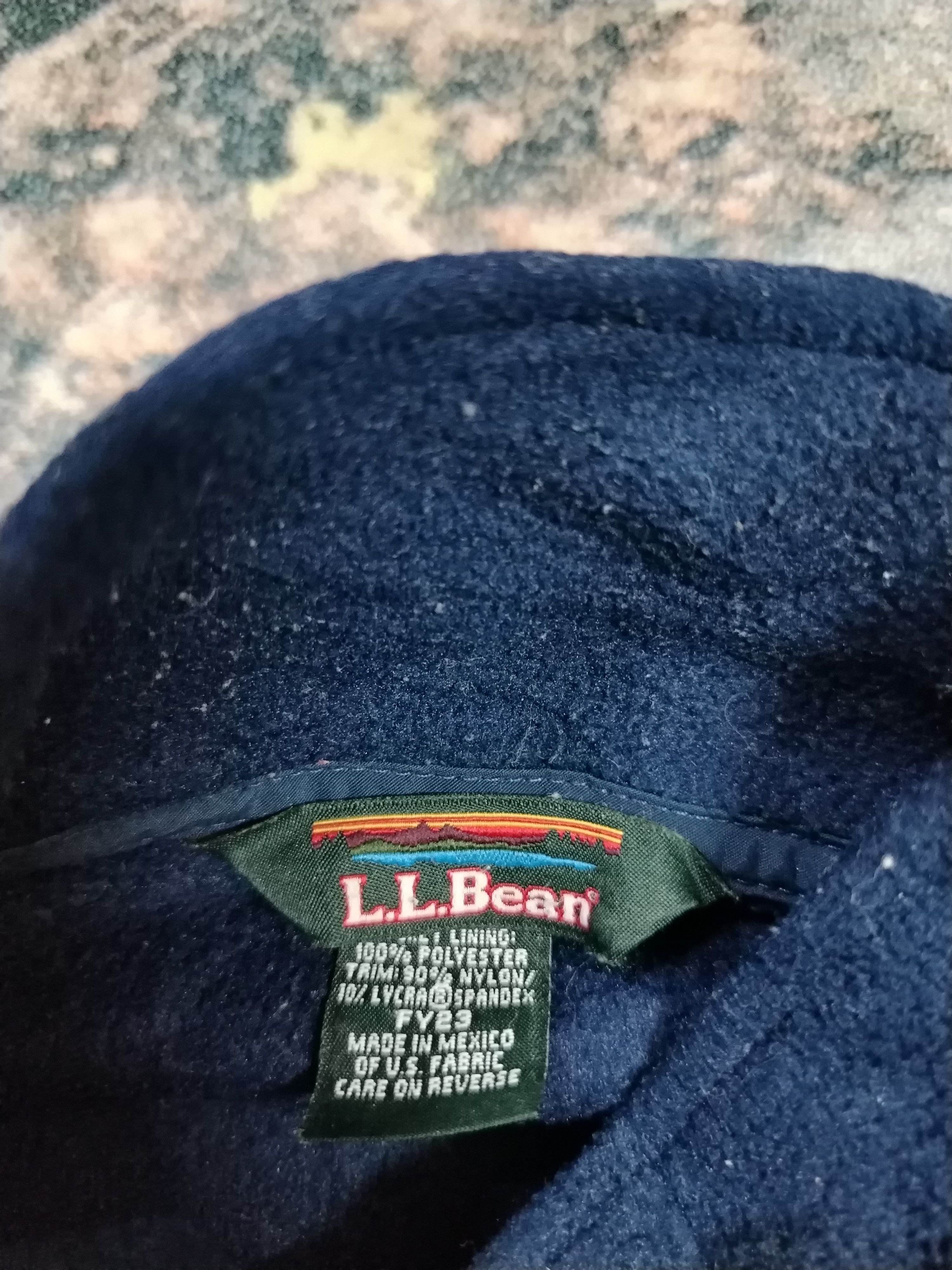L.L. Bean Vintage LL Bean Fleece Jacket Size US L / EU 52-54 / 3 - 5 Thumbnail
