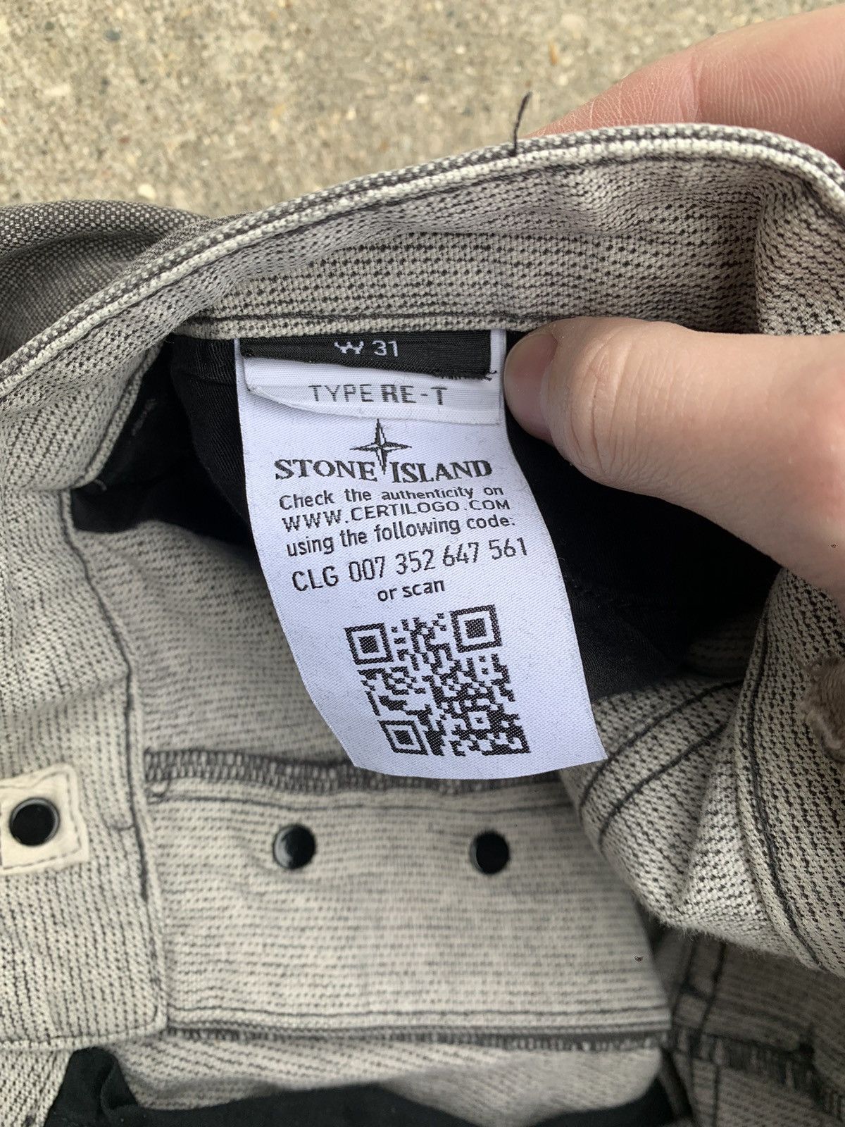 Stone Island Stone island double knee patch pants Size US 30 / EU 46 - 4 Thumbnail