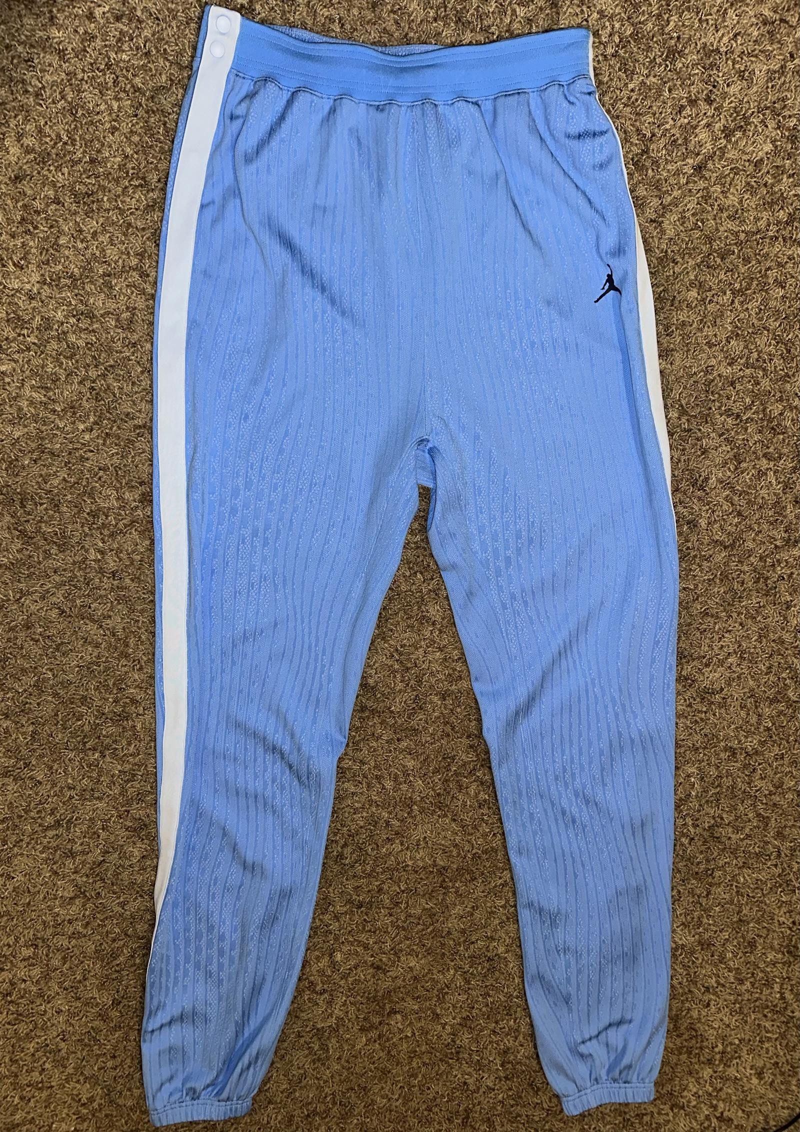 Nike Rare Air Jordan Men’s UNC Practice Training PE Tear Away Pants Sample Size LTTTT Size US 34 / EU 50 - 1 Thumbnail