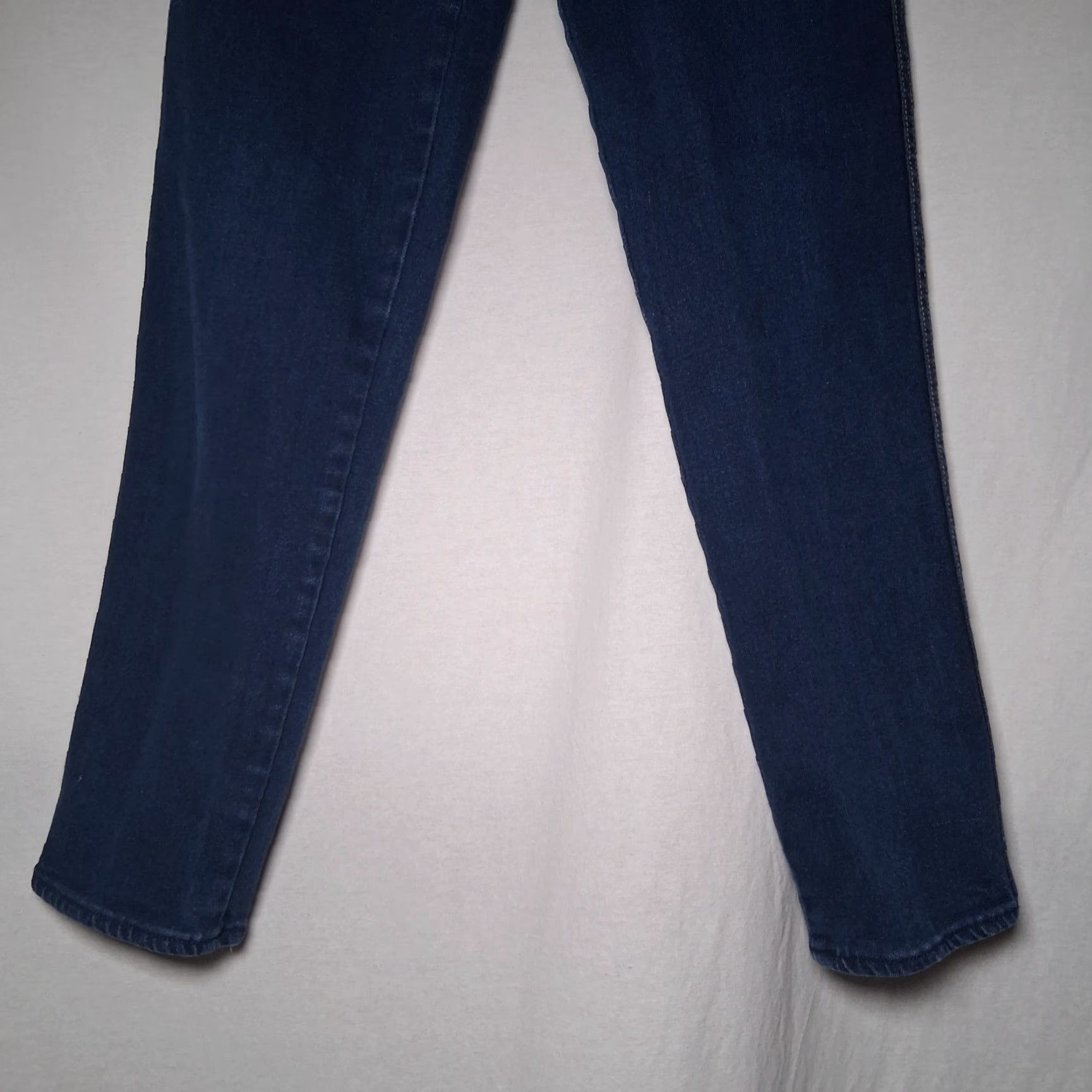 Vintage VINTAGE New York Now Jeans Women 7/8 Blue Slim Mom High Rise Made in Japan Denim Modern Stretch Slim Size 42" / US 20 - 3 Thumbnail