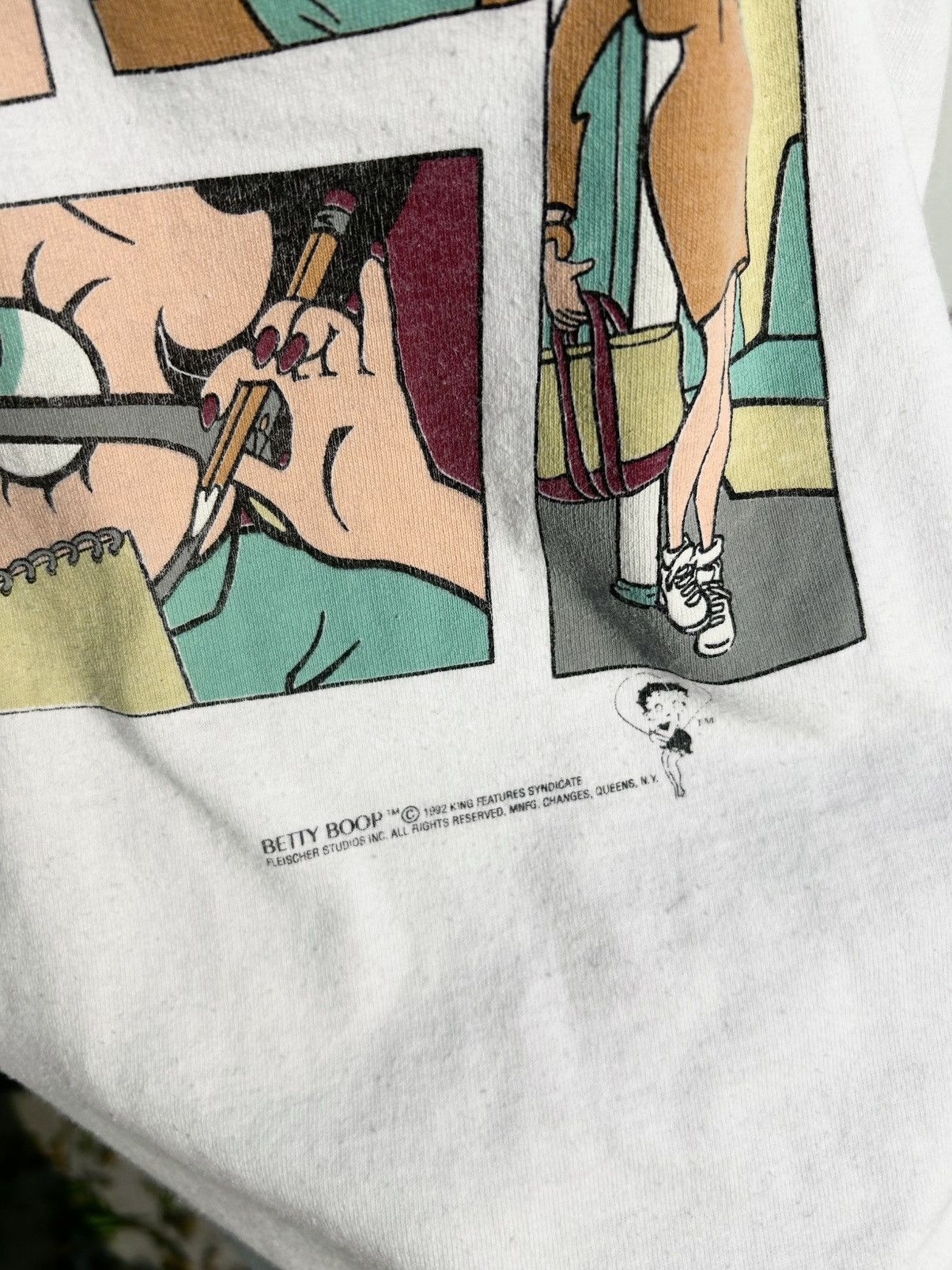 Vintage Betty Boop Working Girl 1992 Shirt