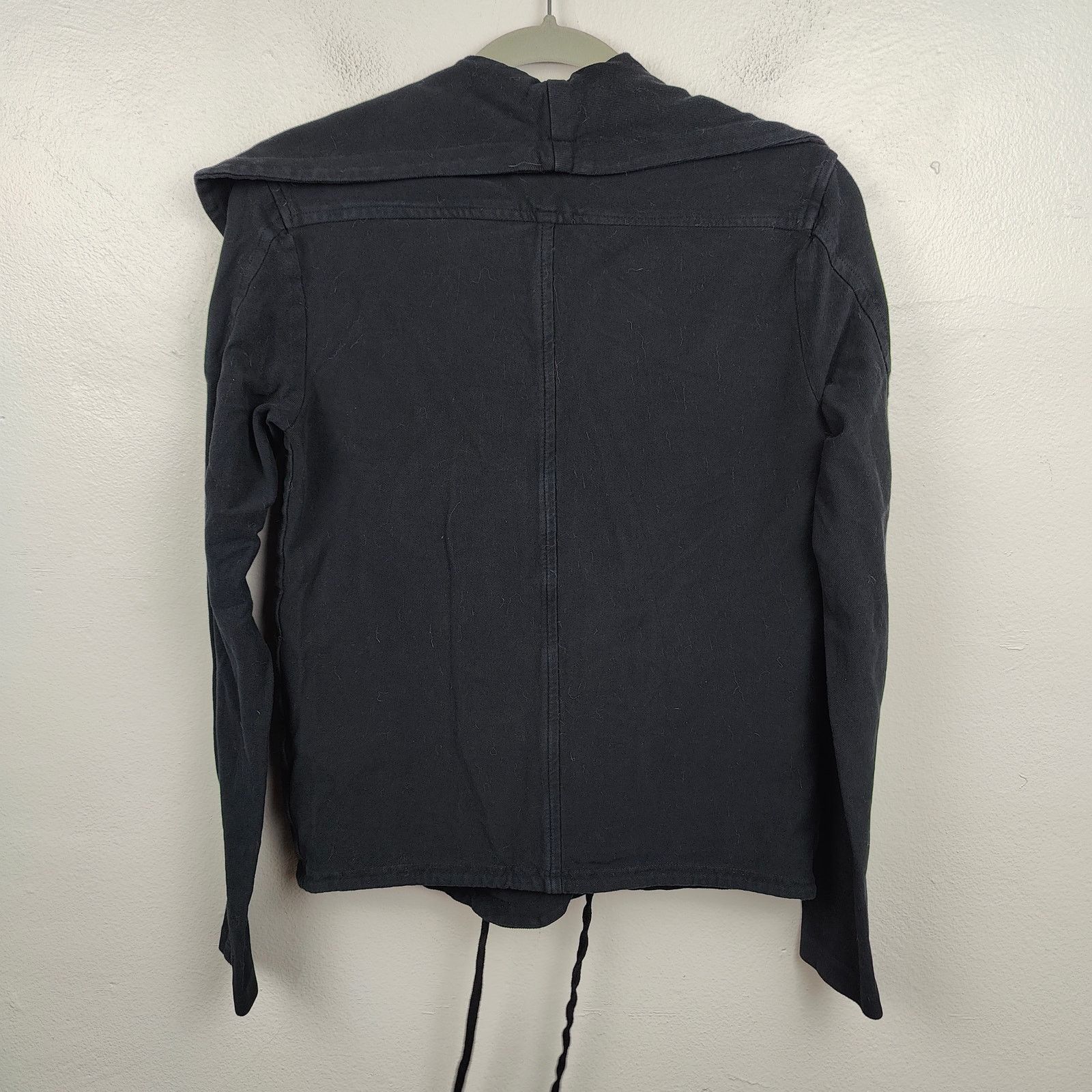 James Perse Standard James Perse Knit Moto Jacket Womens XS 0 Black Size XS / US 0-2 / IT 36-38 - 7 Thumbnail