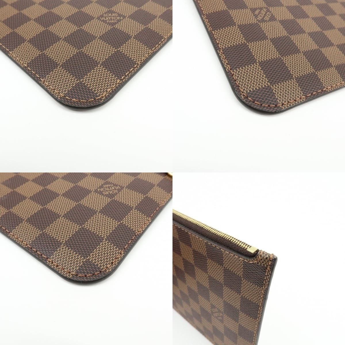Louis Vuitton Louis Vuitton Damier Ebene Neverfull MM Pochette Size ONE SIZE - 4 Thumbnail