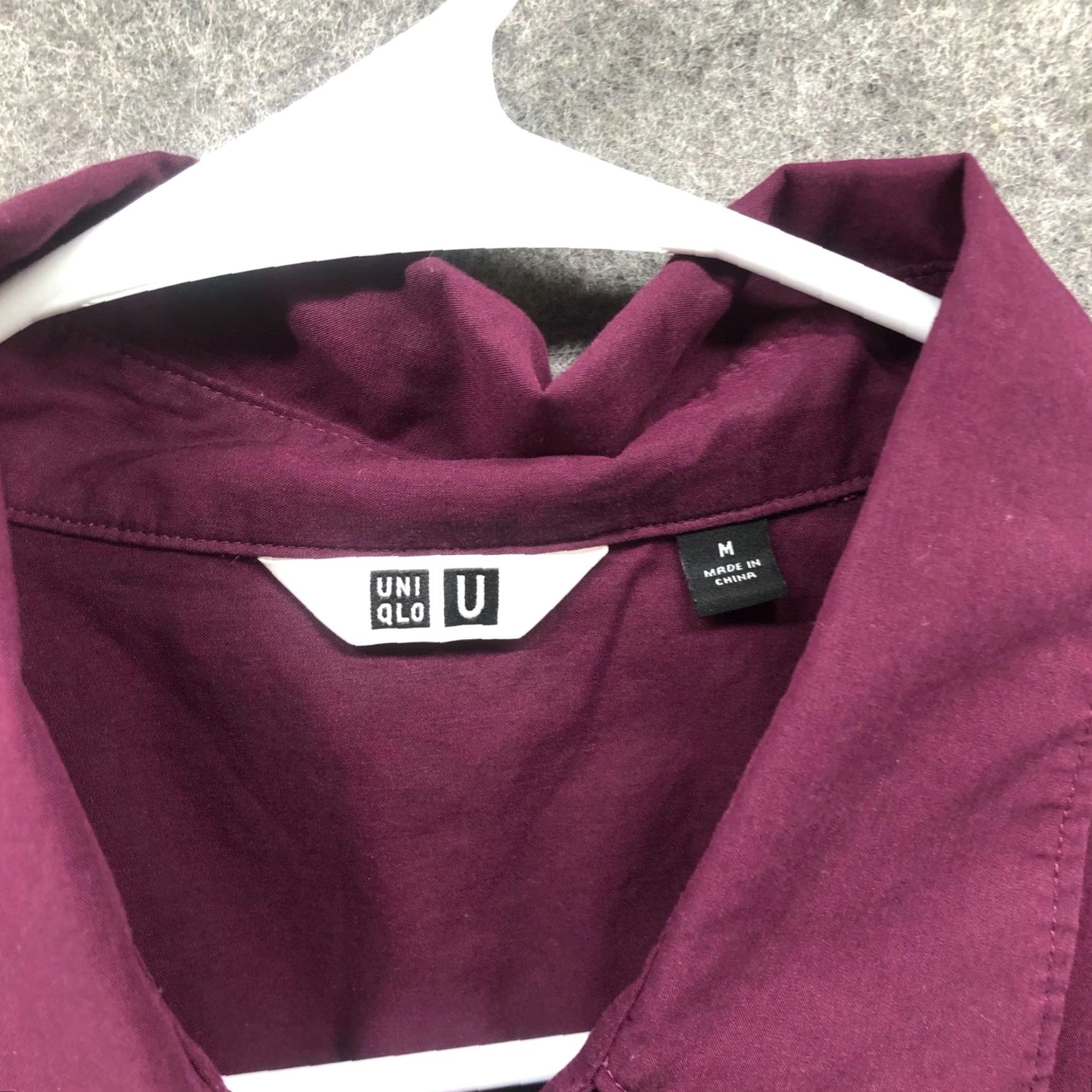 Uniqlo Uniqlo Button-Up Long Shirt Womens M Sleeveless Purple Oversized Relaxed Cotton Lyocell Subtle Button Up Casual Spring Summer Fall Winter Womens M Size M / US 6-8 / IT 42-44 - 5 Thumbnail