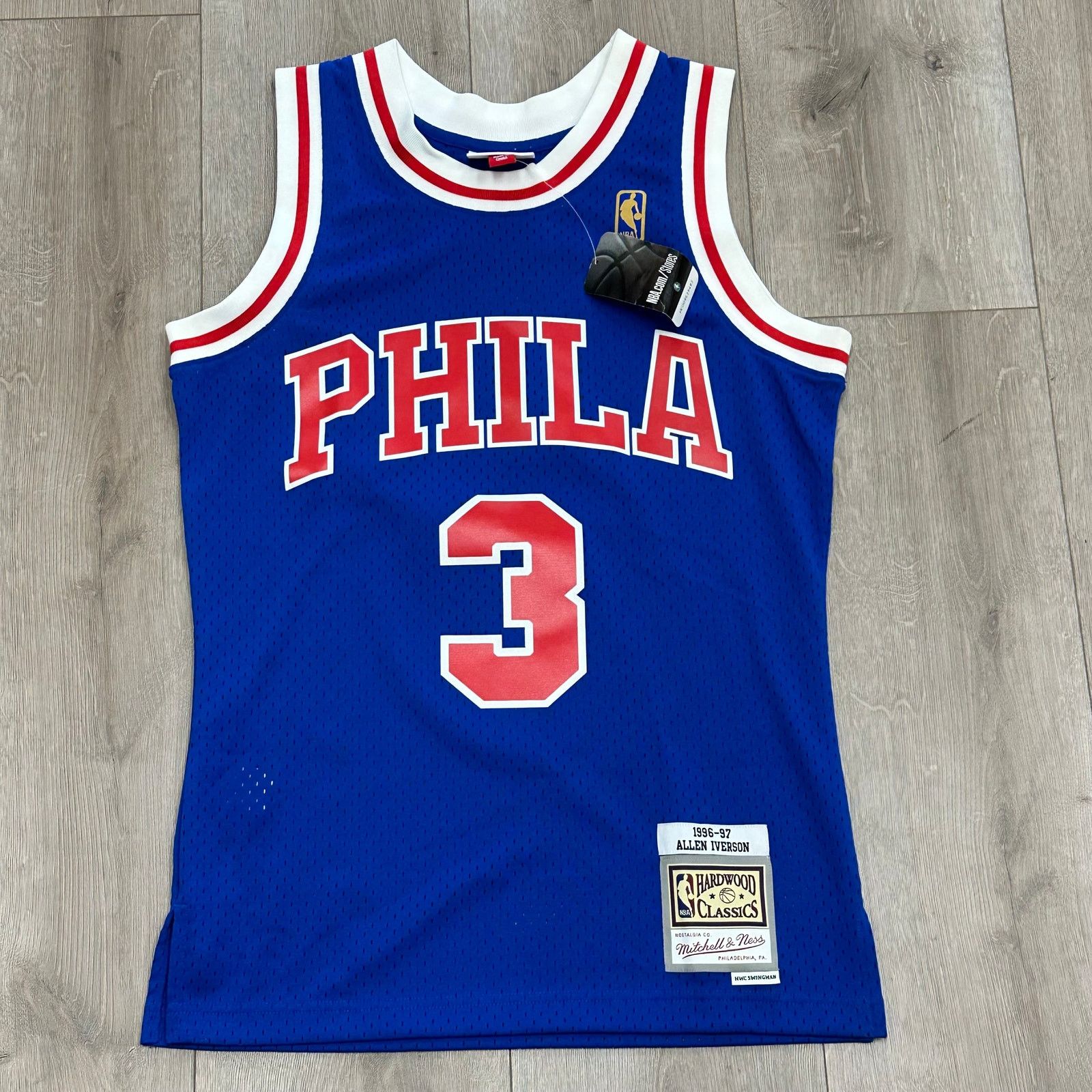 Mitchell & Ness × NBA Mitchell & Ness Philadelphia 76ers Allen Iverson 1996/97 S Size US S / EU 44-46 / 1 - 1 Thumbnail