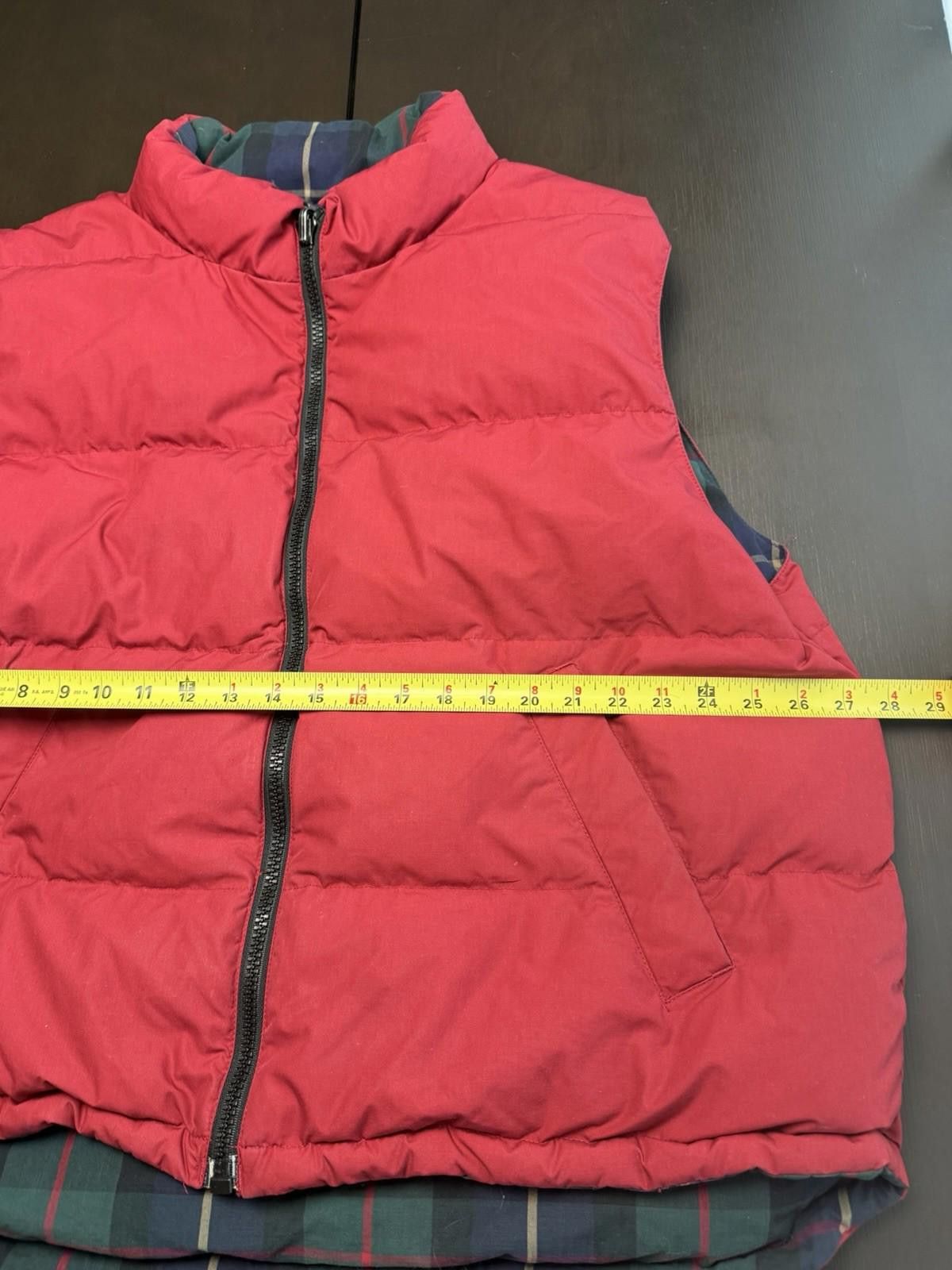 Eddie Bauer Eddie Bauer Reversible Red/Green Plaid Jacket Vest Men’s XL Size US XL / EU 56 / 4 - 6 Thumbnail