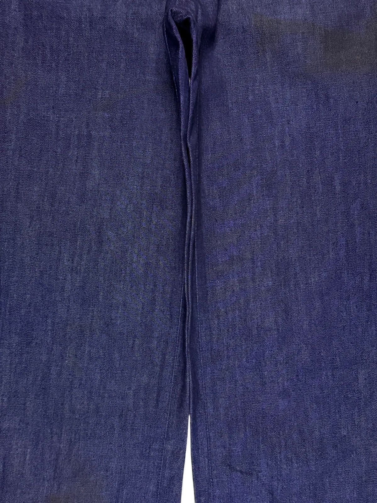 Versace Vintage Versace Medusa Signature Dark Blue Wash Jeans Size 31" - 5 Thumbnail
