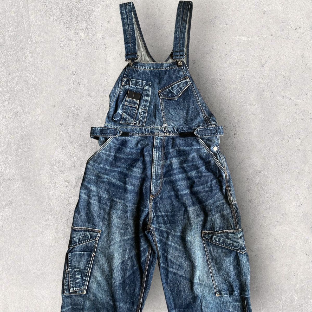 Yohji Yamamoto Vintage Y’s At Work Magic Wash Overall Denim Size US 34 / EU 50 - 2 Thumbnail