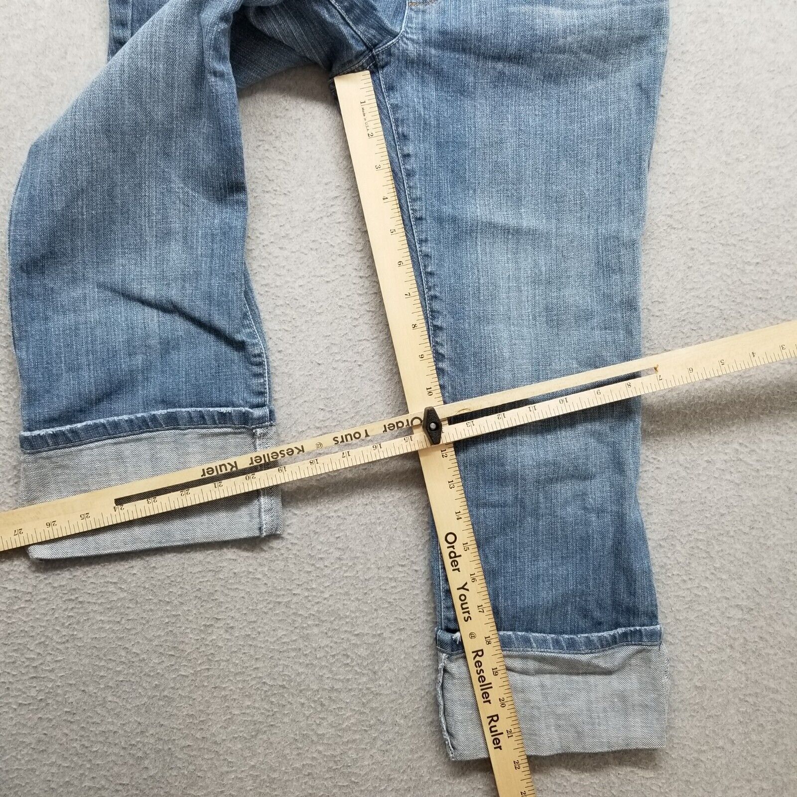 Old Navy Old Navy Maternity Jeans Womens S Blue Denim Stretch Bermuda Size 26" / US 2 / IT 38 - 8 Thumbnail