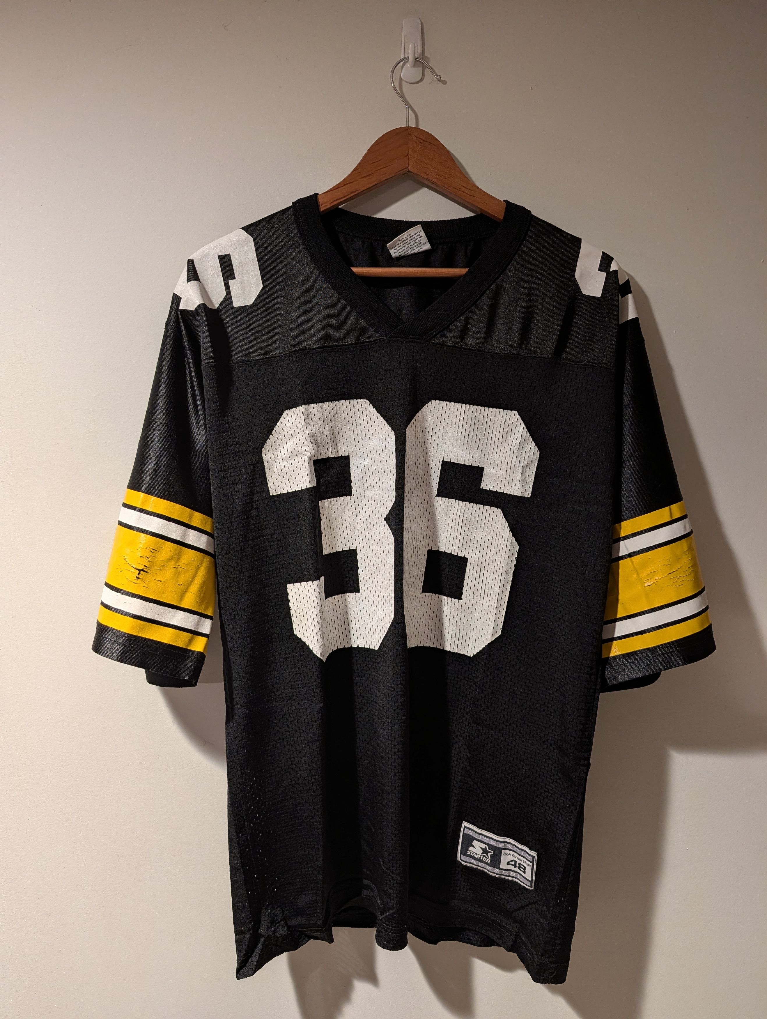NFL VTG 1995 Jerome Bettis Pittsburgh Steelers Starter Jersey Size US L / EU 52-54 / 3 - 5 Thumbnail