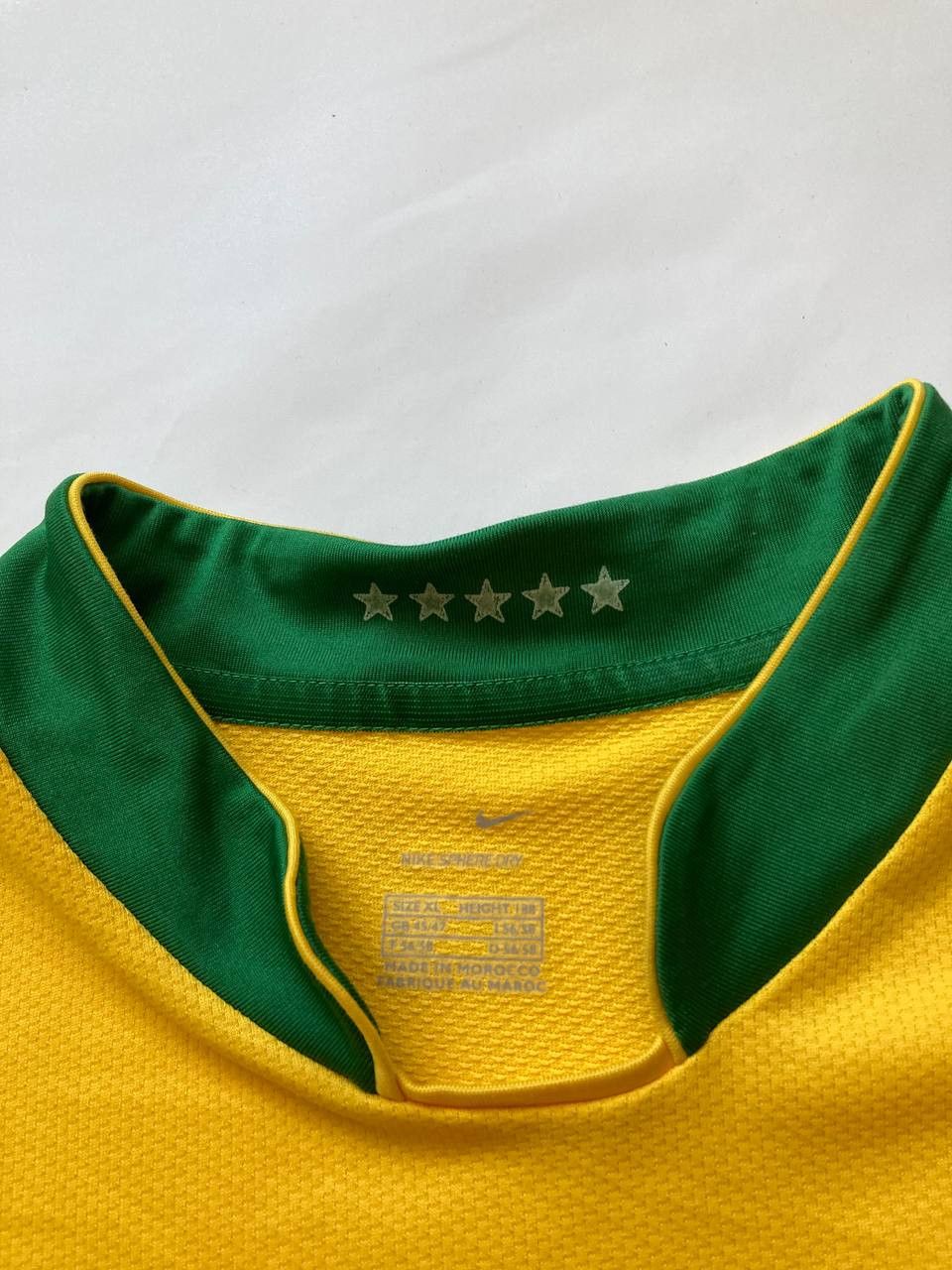 Nike Vintage 2006 2007 Nike Brasil Jersey Size US XL / EU 56 / 4 - 3 Thumbnail