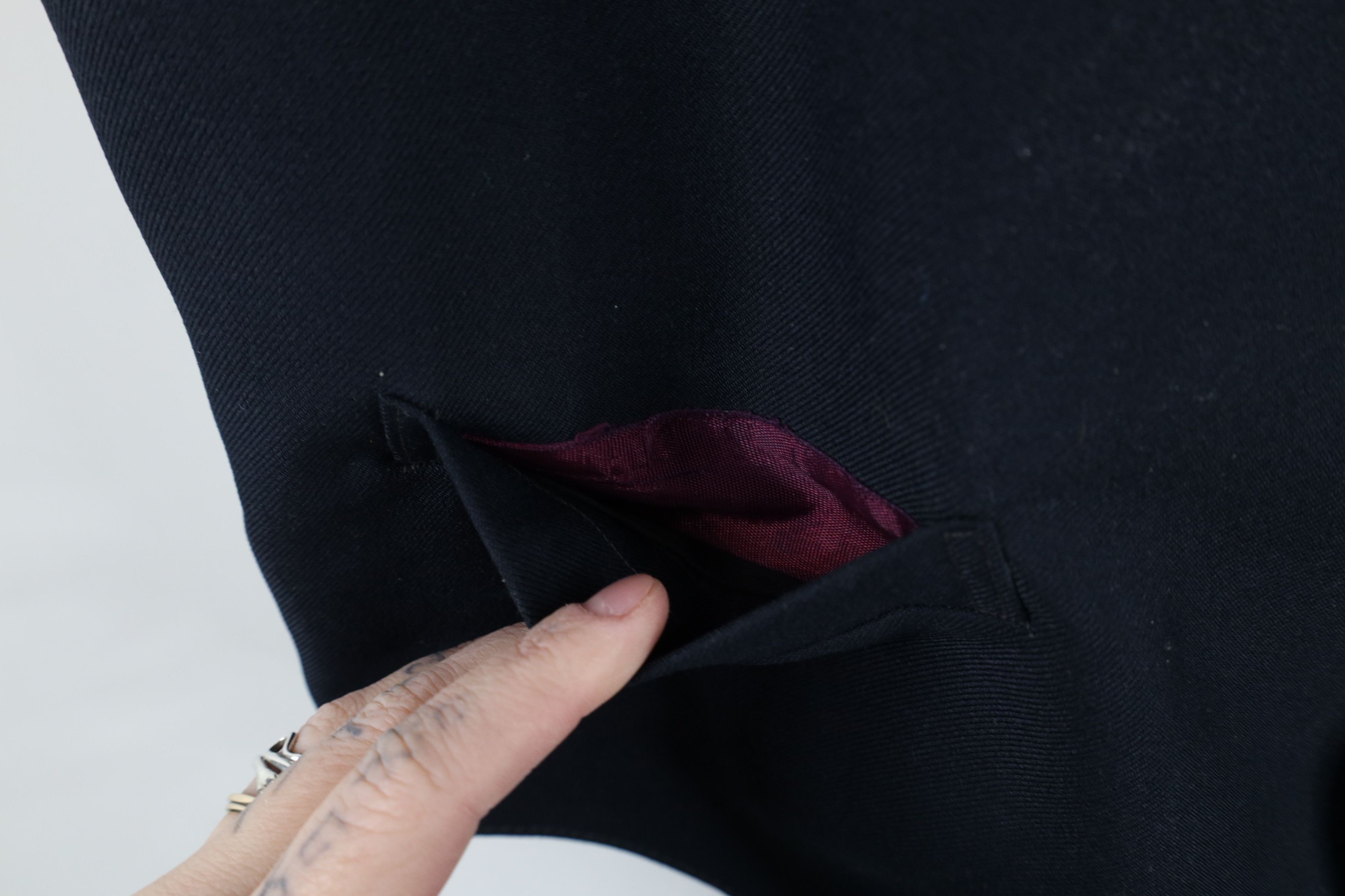 Vintage Vintage 60s 70s Streetwear Buckle Back Suit Vest Jacket Size US L / EU 52-54 / 3 - 6 Thumbnail