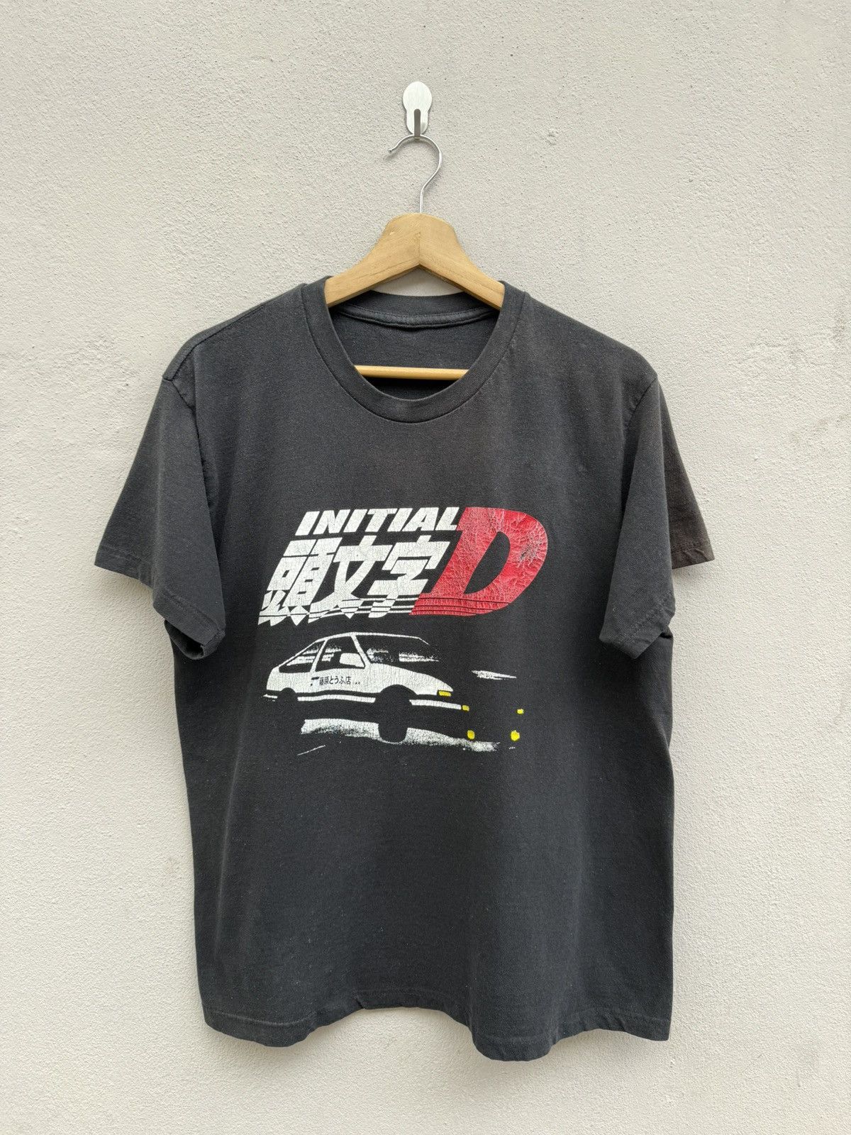 Anime Vtg RARE Y2K "Initial D" Japanese Anime/Movie Iconic AE86 Size US L / EU 52-54 / 3 - 1 Thumbnail