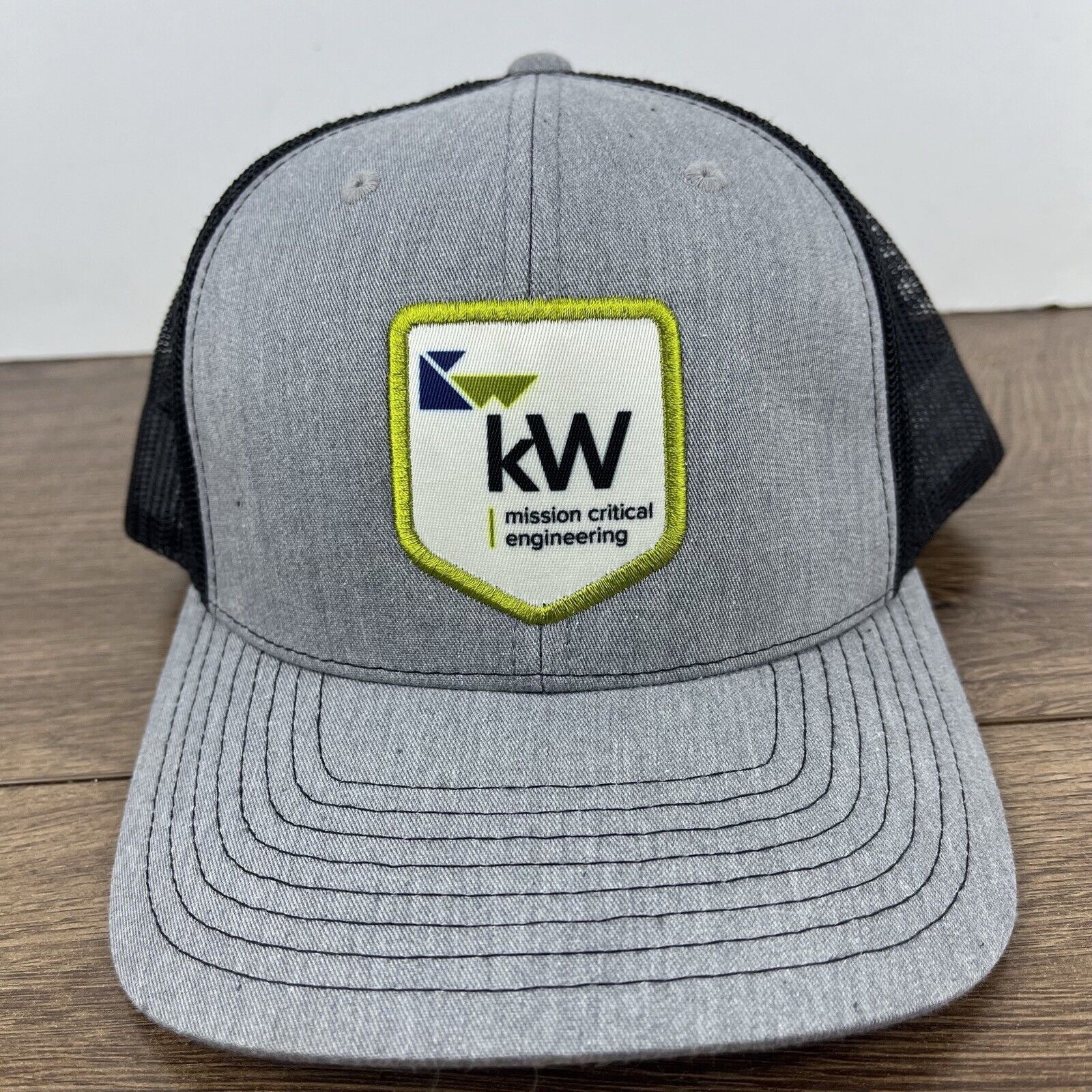 Other KW Mission Critical Engineering Snapback Hat Gray Hat Adjust Size ONE SIZE - 5 Thumbnail