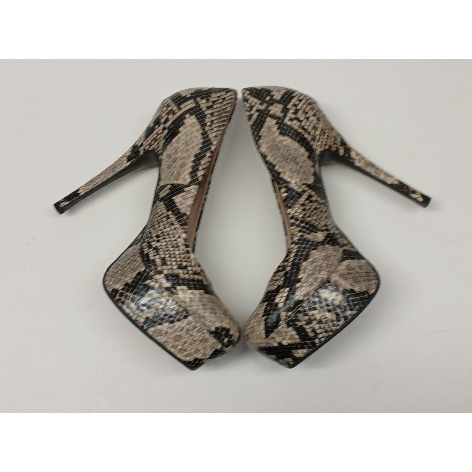 Other Olsenboye (10M) Snake Skin Close Toe Pumps Stiletto Heels Size US 10 / IT 40 - 11 Thumbnail
