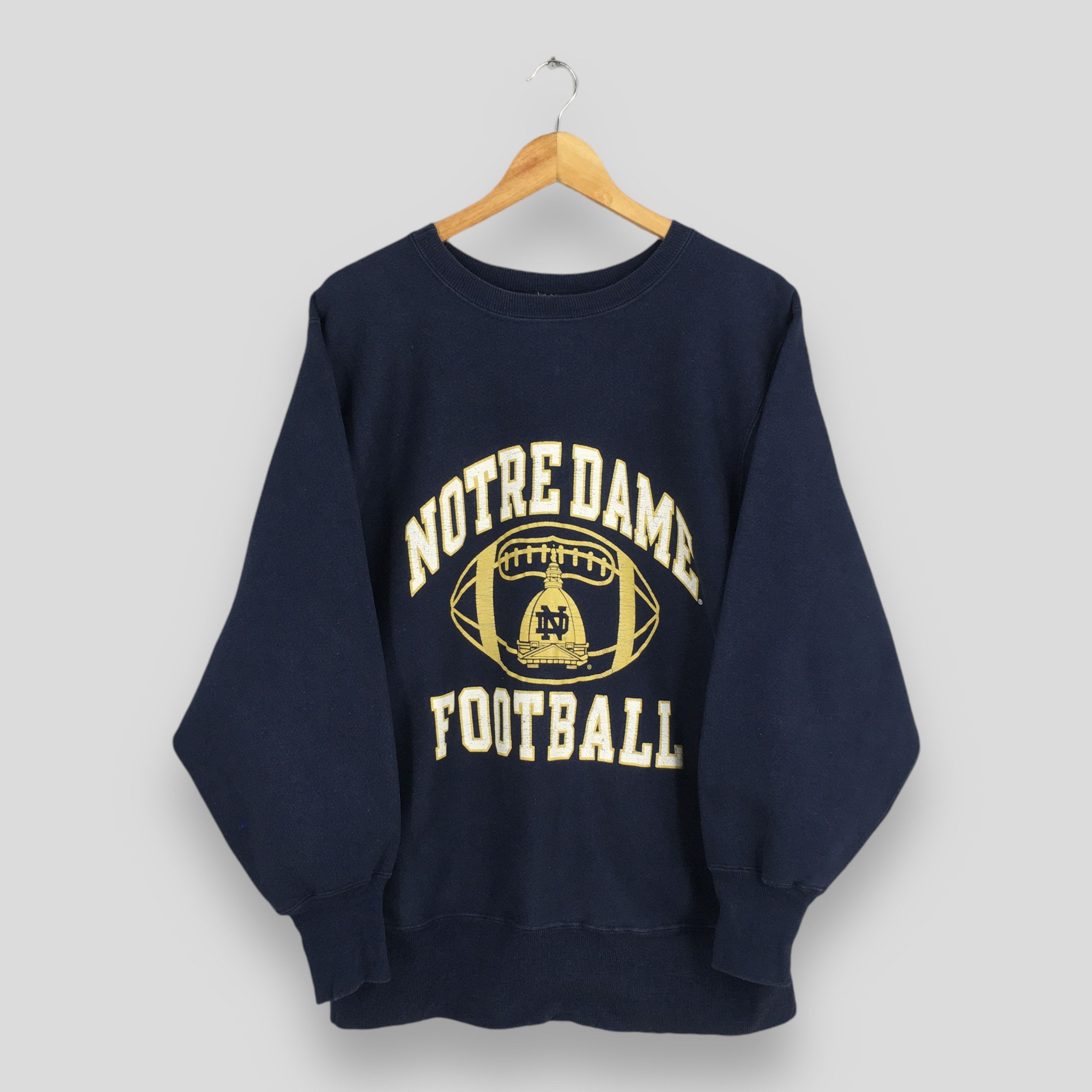 Other Vintage Champion Reverse Weave Notre Dame Sweatshirt Large Size US L / EU 52-54 / 3 - 1 Thumbnail