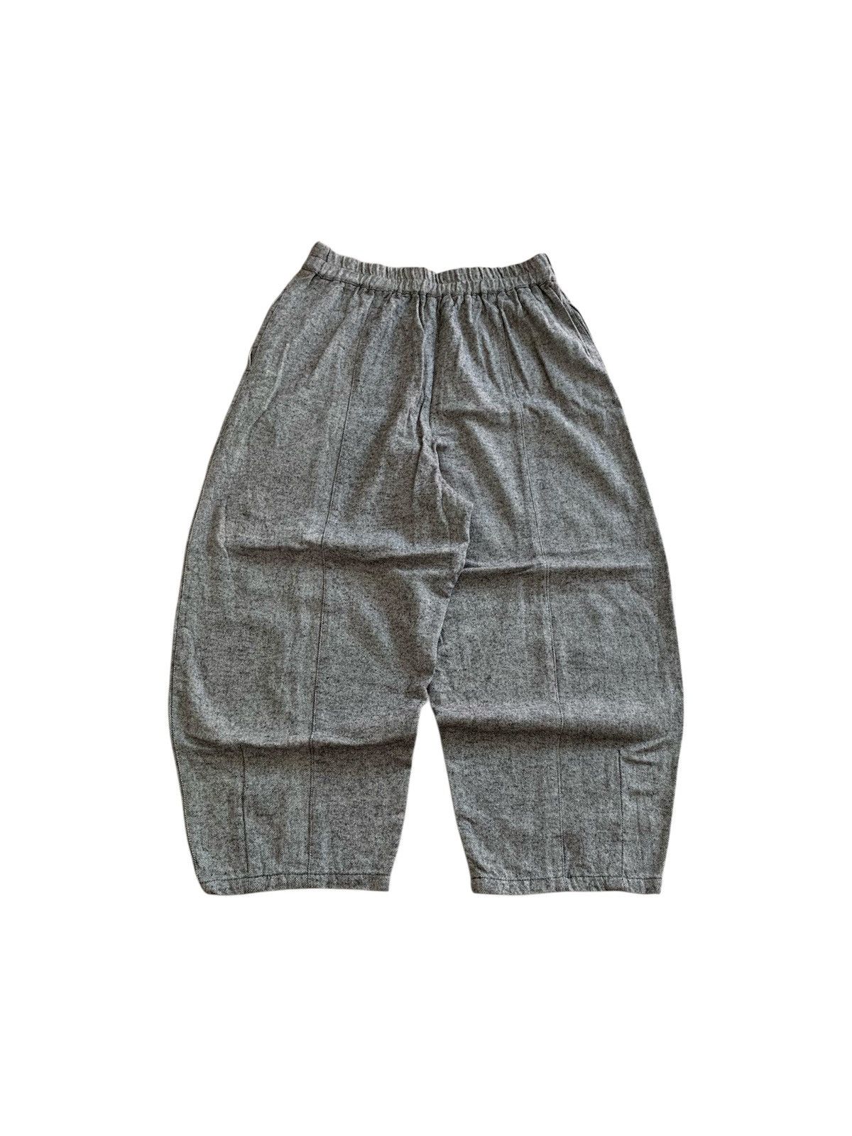 Yohji Yamamoto Season Reason Wool Wide Balloon Pants Size US 32 / EU 48 - 1 Thumbnail