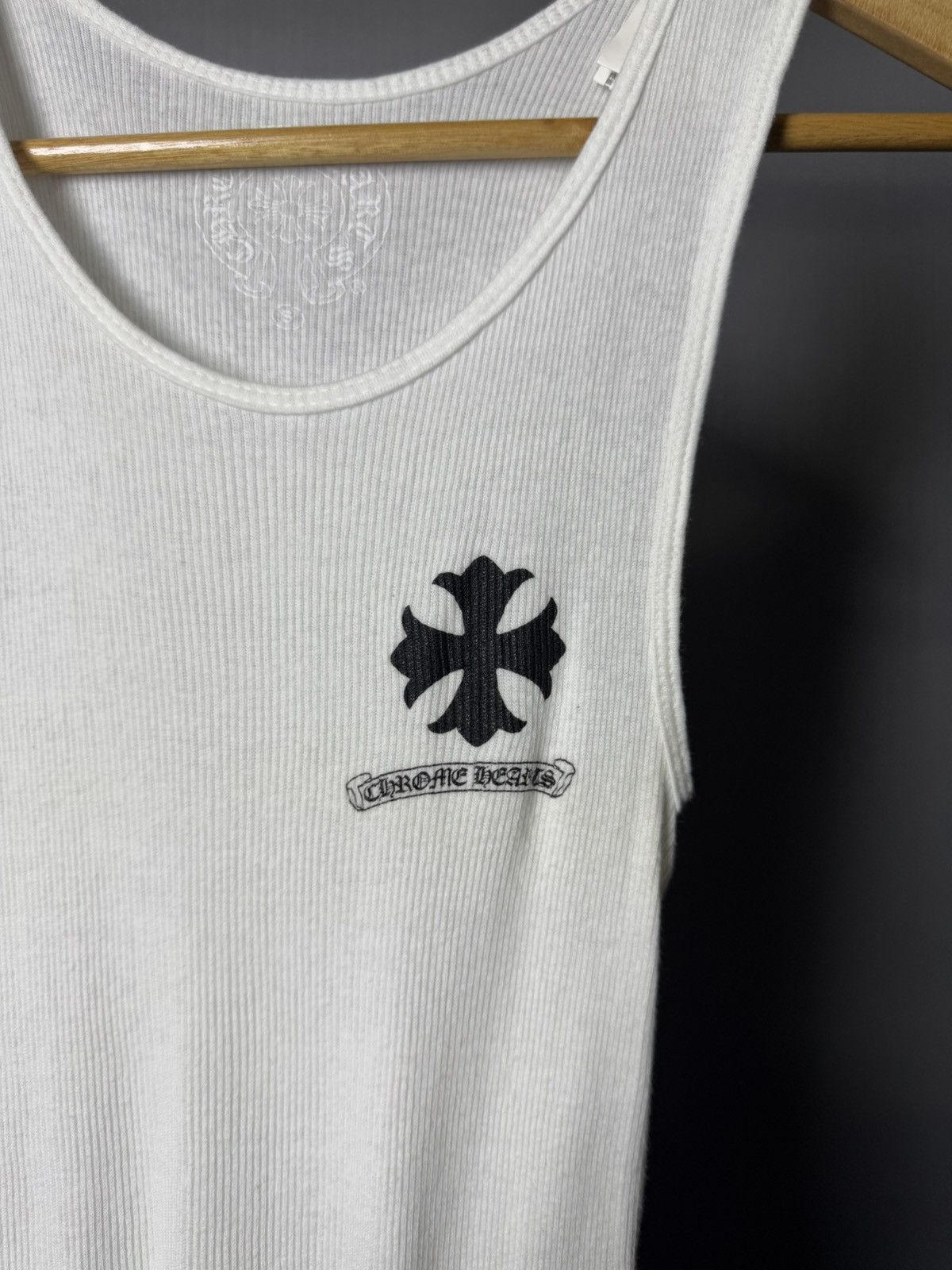 Chrome Hearts LIKE NEW! RARE! SPIRAL CROSS TANKTOP Size US S / EU 44-46 / 1 - 7 Thumbnail