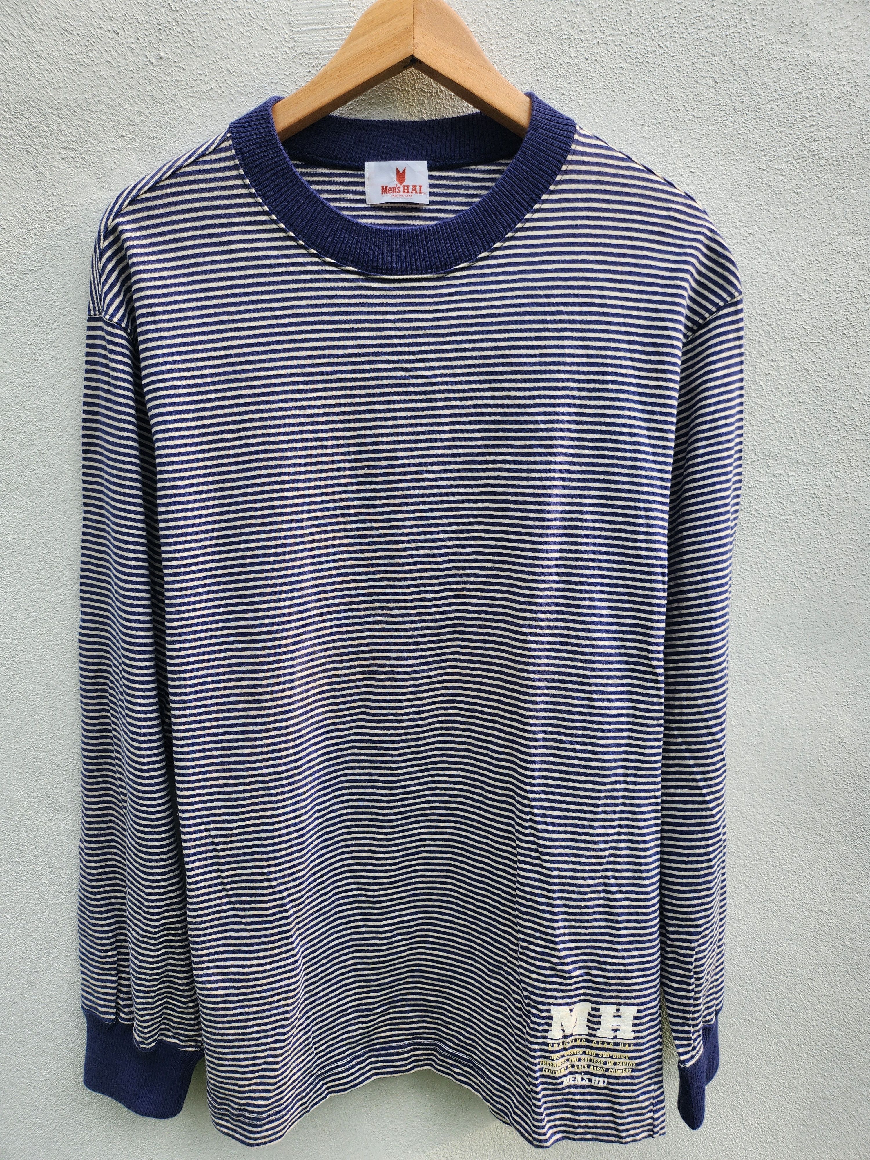 Hai Sporting Gear 💥Issey Miyake Men's Hai Sporting Gear LS TShirt Size US M / EU 48-50 / 2 - 2 Thumbnail