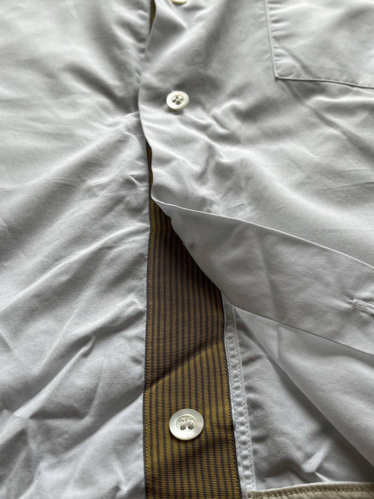 Dries Van Noten Dries Van Noten Two blocks tone shirt Size US M / EU 48-50 / 2 - 2 Thumbnail