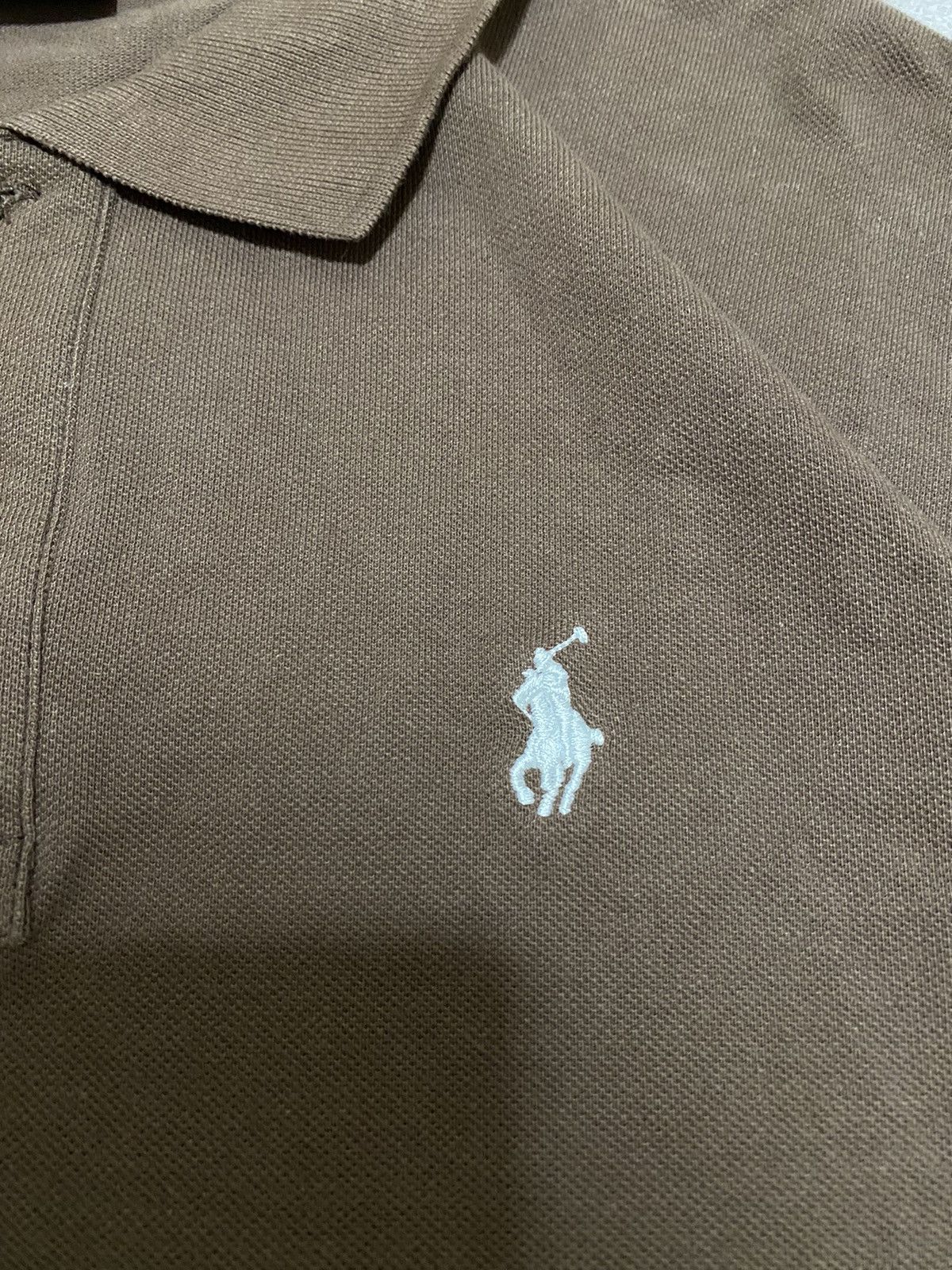 Polo Ralph Lauren × Ralph Lauren × Vintage Vintage 90s Polo Ralph Lauren Brown Polo Chief Keef Retro Size US XL / EU 56 / 4 - 5 Thumbnail