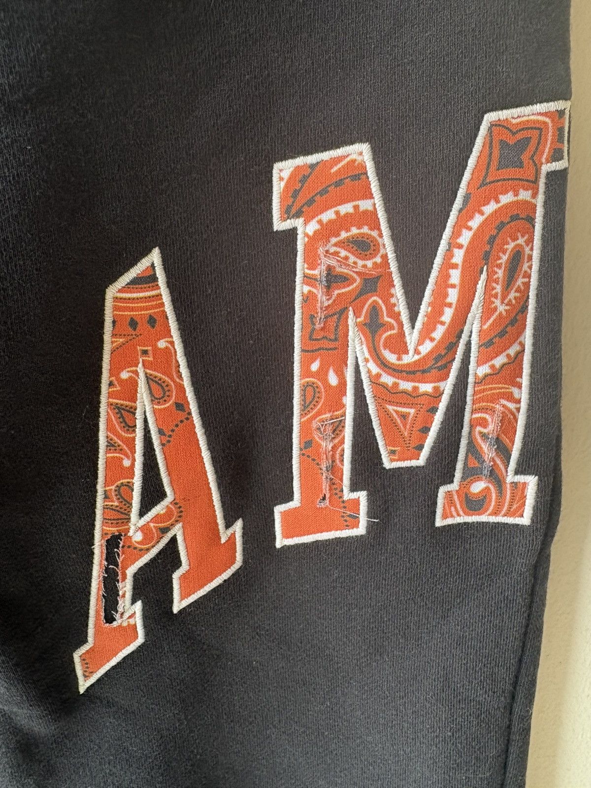 Amiri Amiri Bandanna Applique Sweatpants Size US 32 / EU 48 - 7 Thumbnail