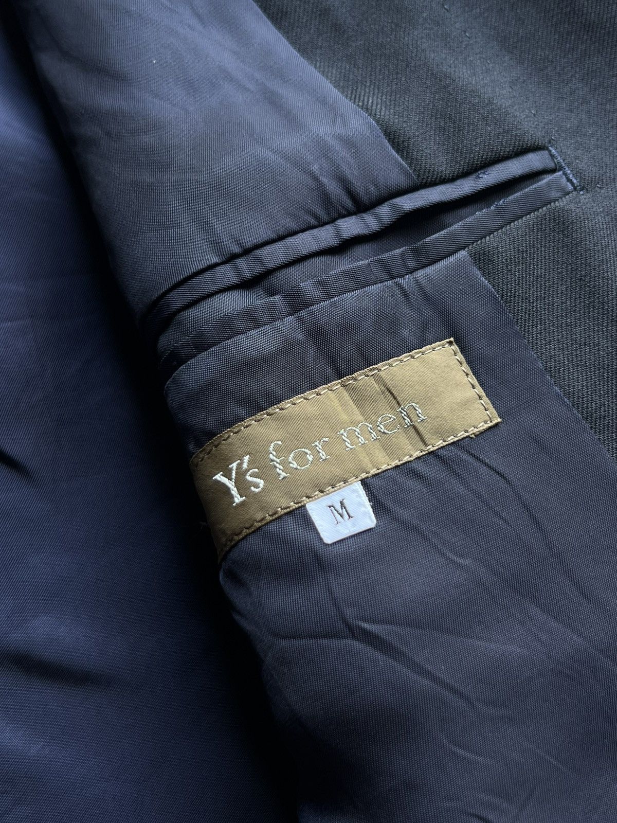 Yohji Yamamoto Y’s for men by Yohji Yamamoto Classic Tailored Blazer Jacket Size US S / EU 44-46 / 1 - 3 Thumbnail