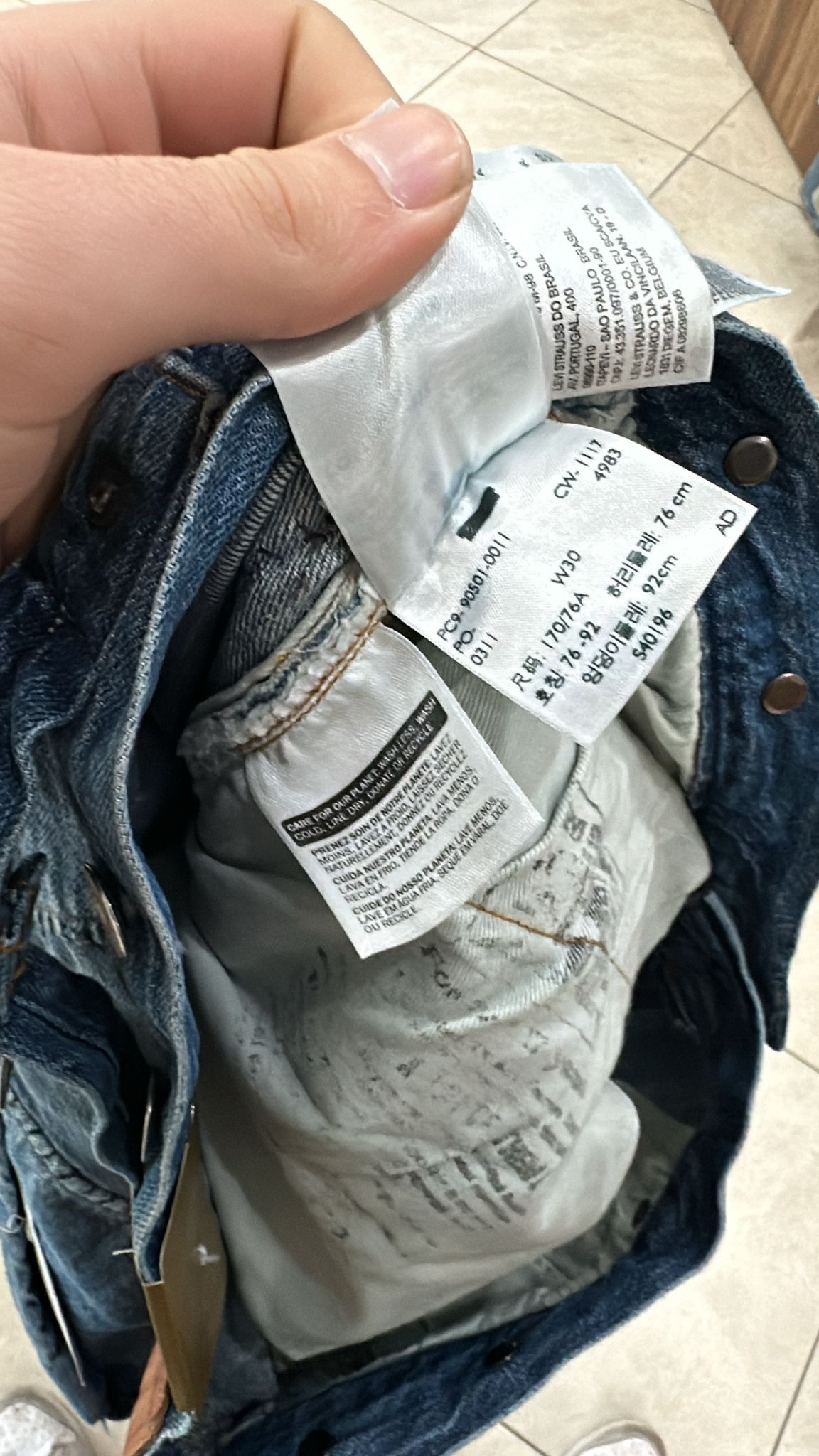 Levi's Vintage Clothing LVC Levi's Vintage Clothing 1890 501XX BigE Selvedge Jeans Size US 30 / EU 46 - 8 Thumbnail