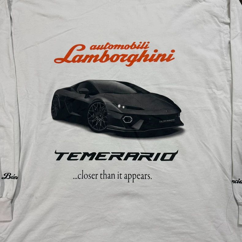 Balenciaga Balenciaga Lamborghini Collaboration Long Sleeve 2505-Nexta Size US M / EU 48-50 / 2 - 2 Thumbnail