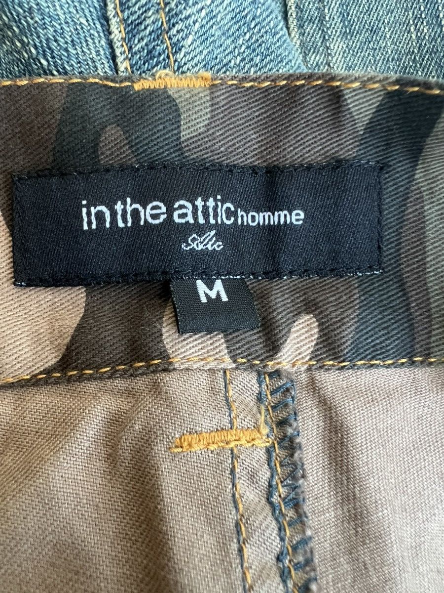 If Six Was Nine ITA "Anarchy Poems" Bullet Hole Double Waist Hybrid Denim Size US 32 / EU 48 - 12 Thumbnail