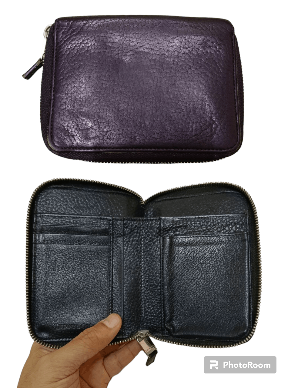 Leather × Tiffany & Co. TIFFANY&CO LAETHER WALLET Size ONE SIZE - 1 Thumbnail