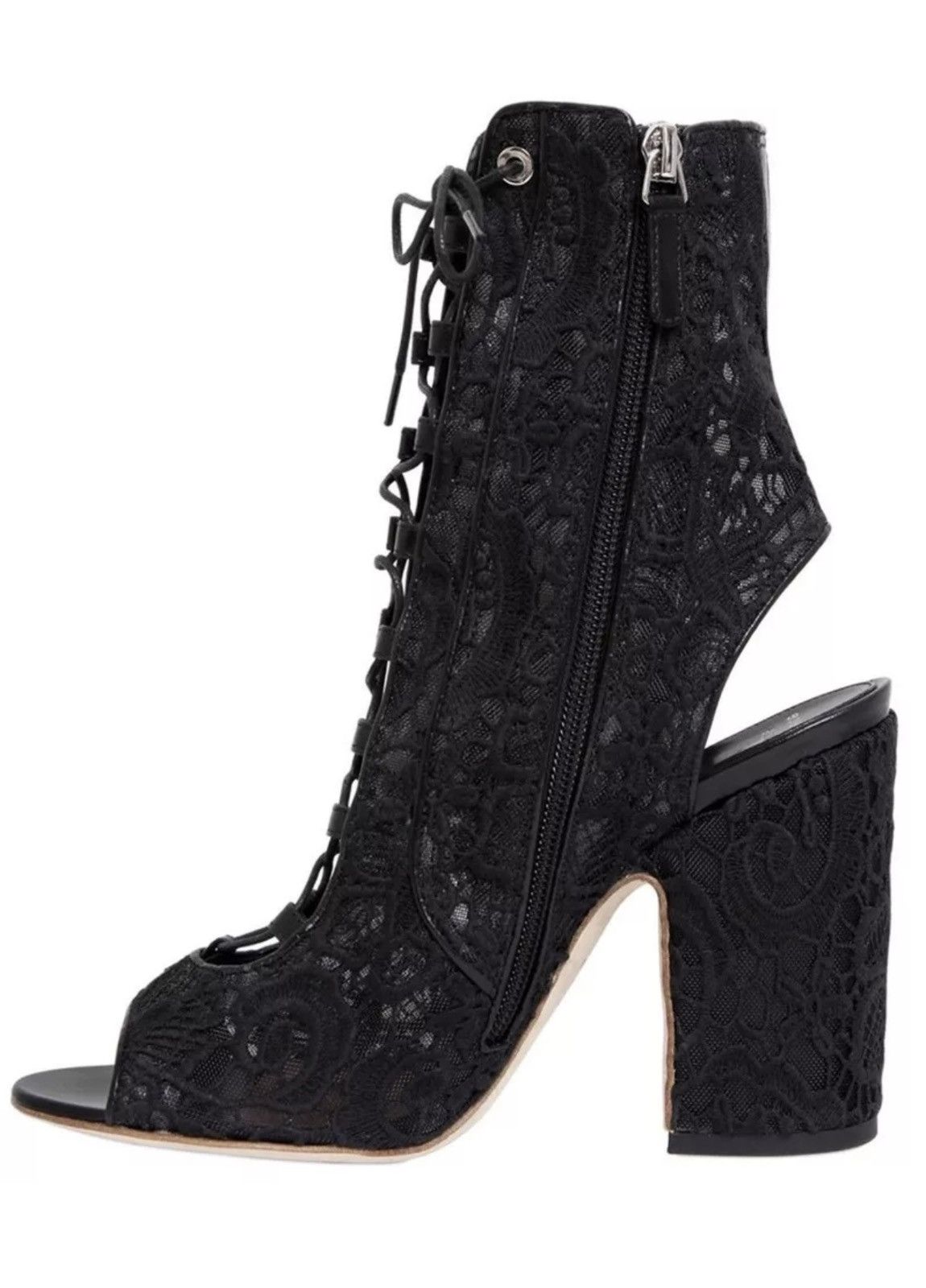 Other Laurence Dacade Paris Black Lace Up Ankle Boots US 6.5-7 Size US 6.5 / IT 36.5 - 3 Thumbnail