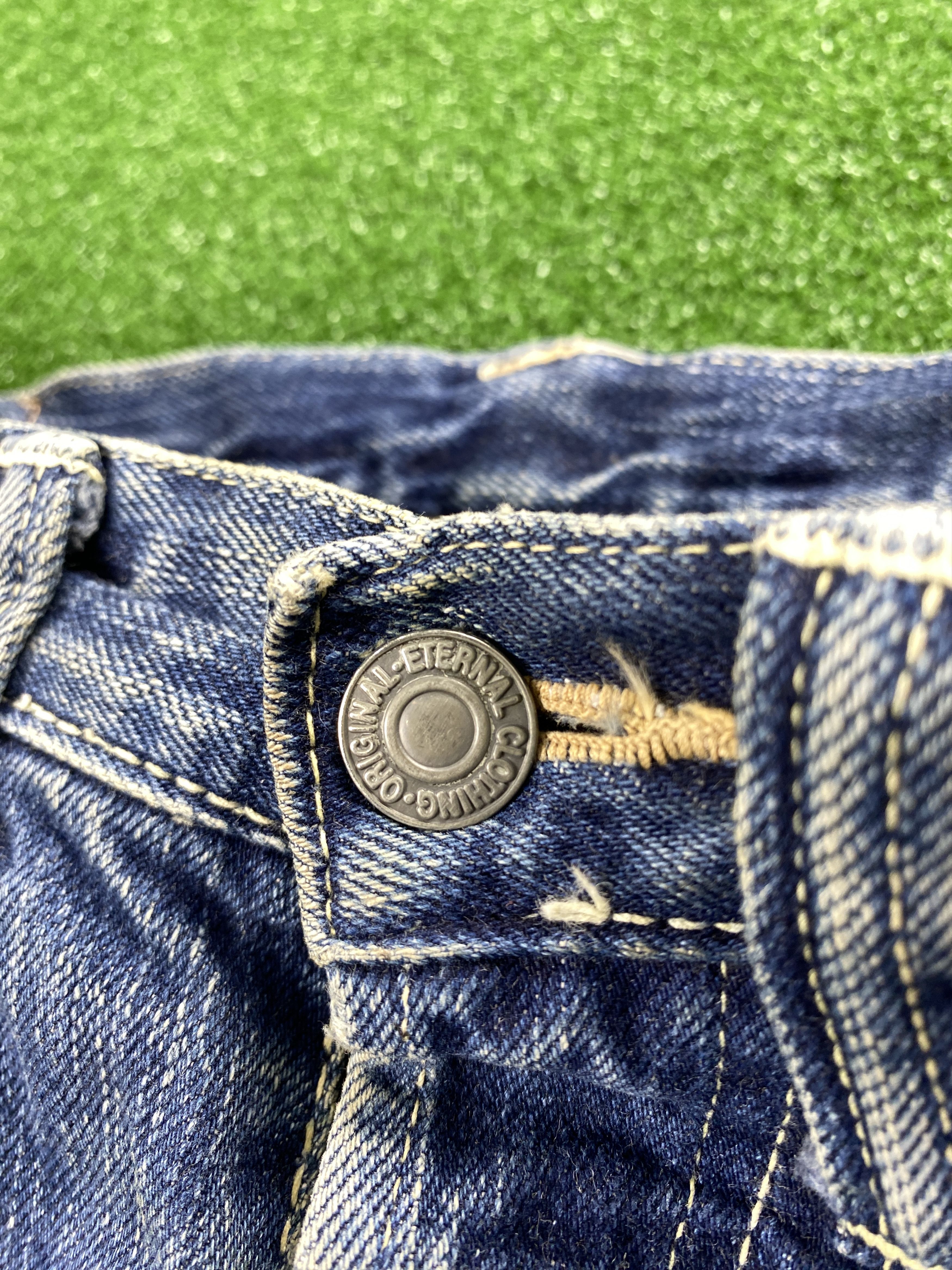 Eternal 💢 Selvedge Vintage Eternal Faded Distressed Jeans CP0082 Size US 29 - 5 Thumbnail