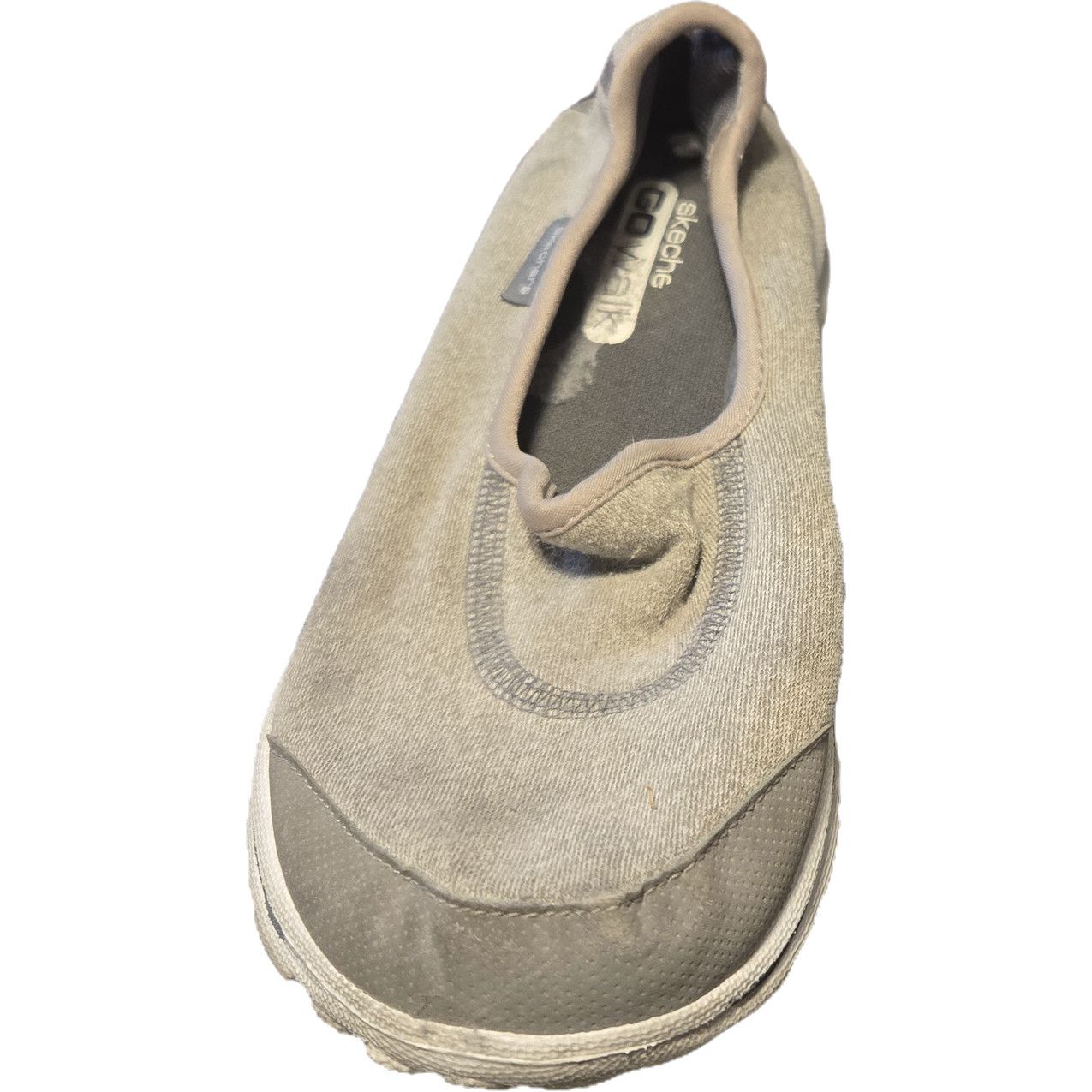 SKECHERS Skechers Women Go Walk Gray Textile Slip-On Walking Shoes 8 Size US 8 / IT 38 - 9 Thumbnail