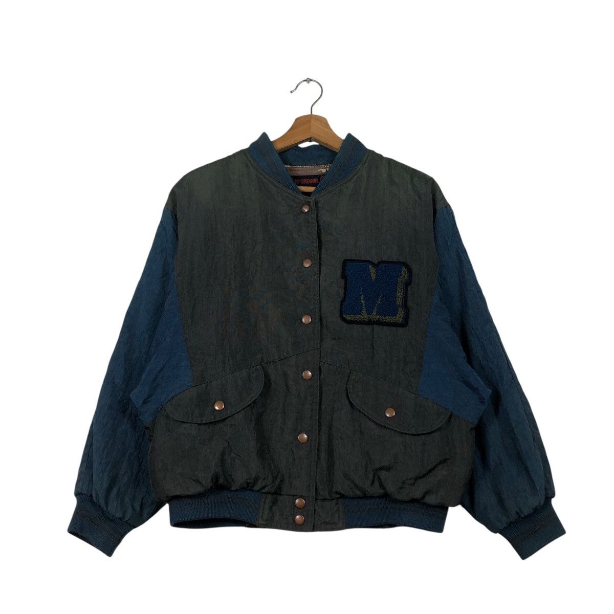 Japanese Brand × Vintage 📌Vintage Bomber Jacket Mc Gregor Sportswear Issey Miyake Size US M / EU 48-50 / 2 - 2 Thumbnail
