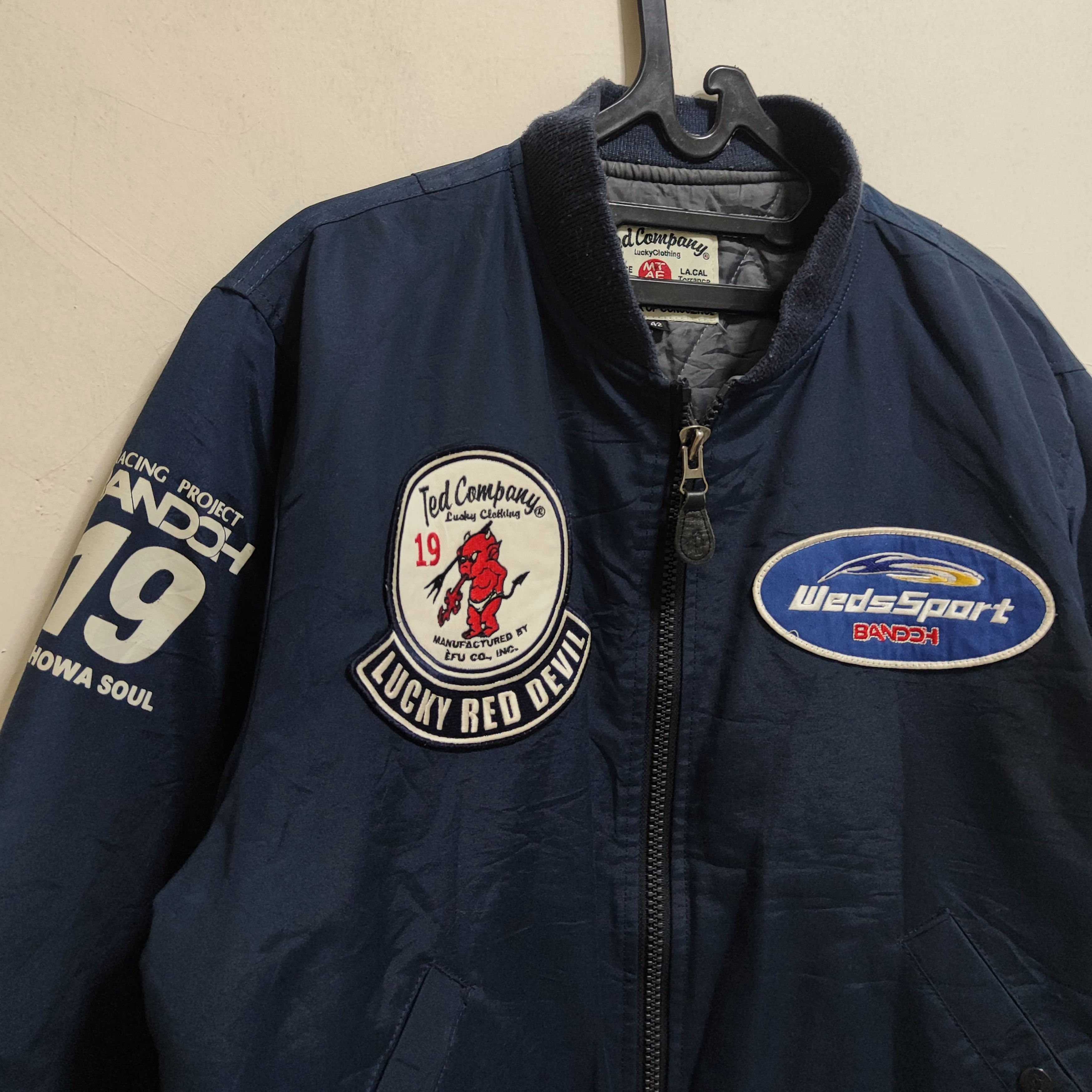 Other WEDSSPORT Racing Project Bandoh Team Bomber Jacket Size US L / EU 52-54 / 3 - 3 Thumbnail