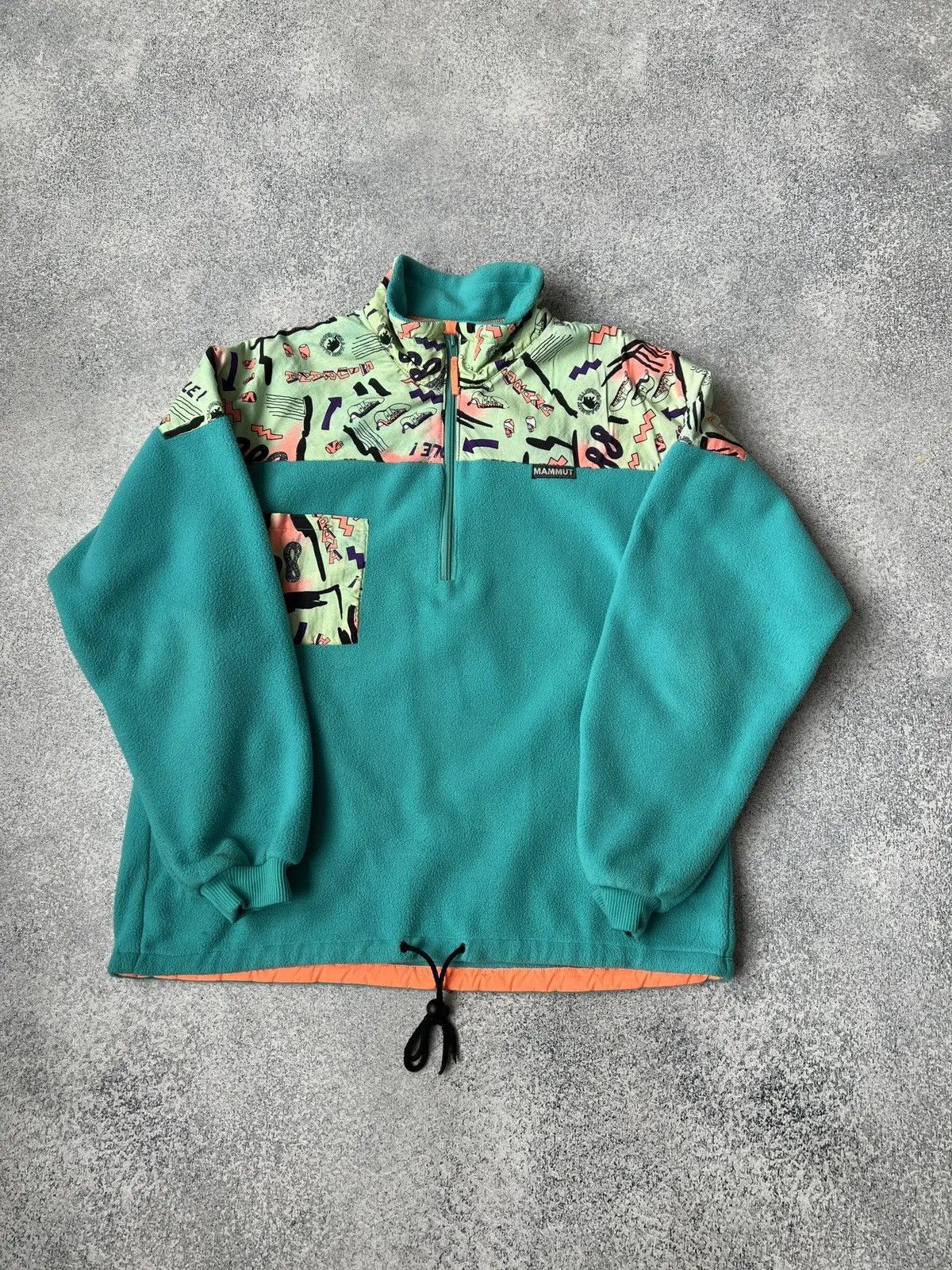 Mammut × Vintage Vintage Mammut fleece zip sweatshirt 90s style Size US M / EU 48-50 / 2 - 3 Thumbnail