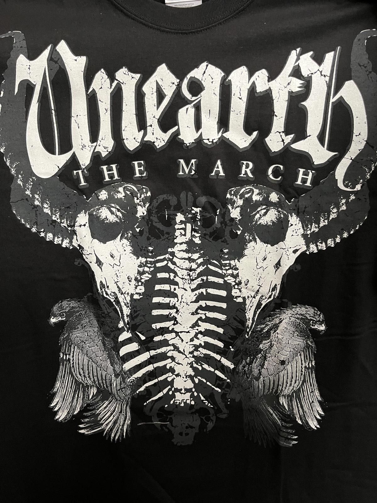 Hanes Unearth The March Band Tee - The March Album T-shirt - M Size US M / EU 48-50 / 2 - 2 Thumbnail