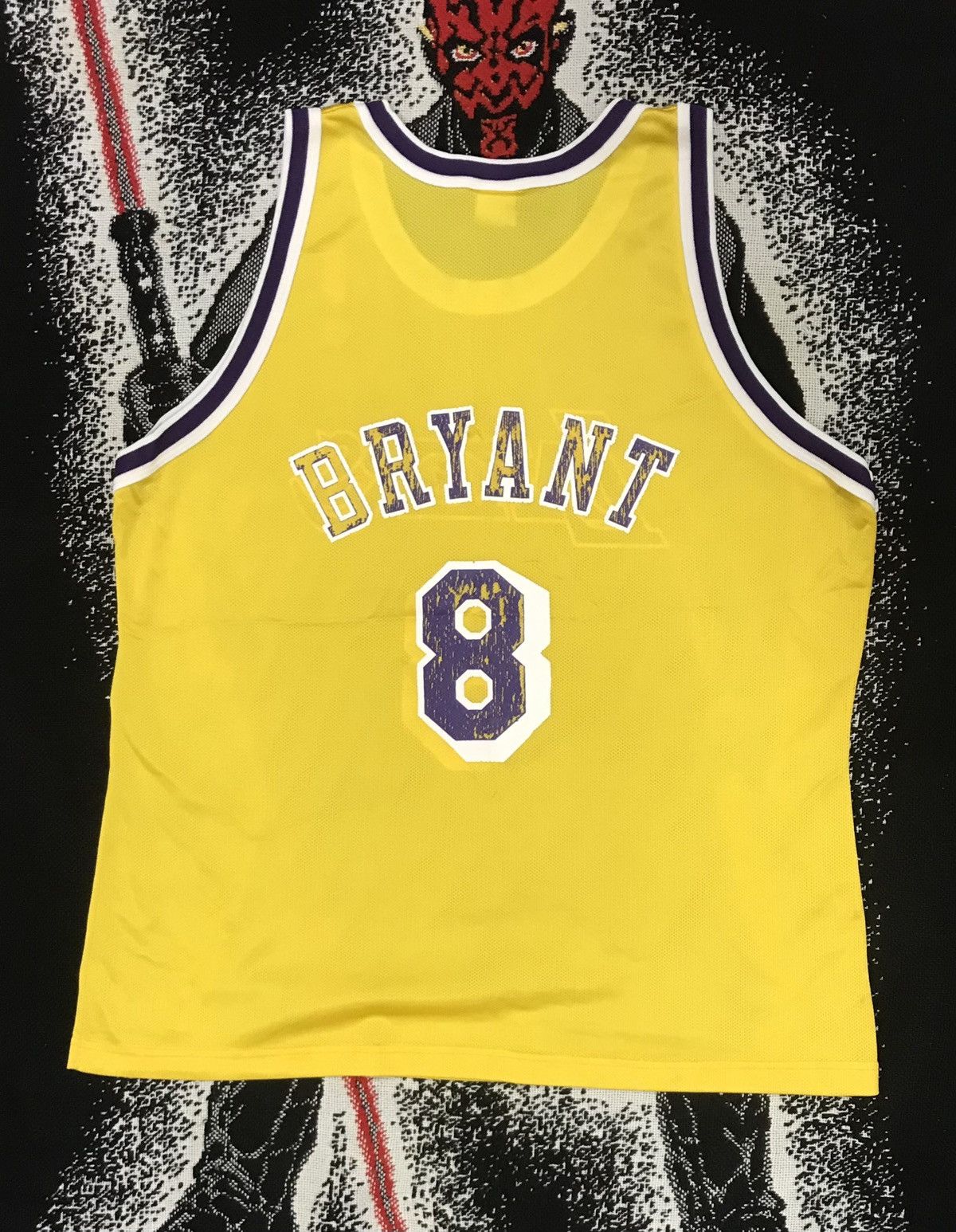 Other 90s Los Angeles Lakers Kobe Bryant NBA Jersey Champion Size US XL / EU 56 / 4 - 7 Thumbnail