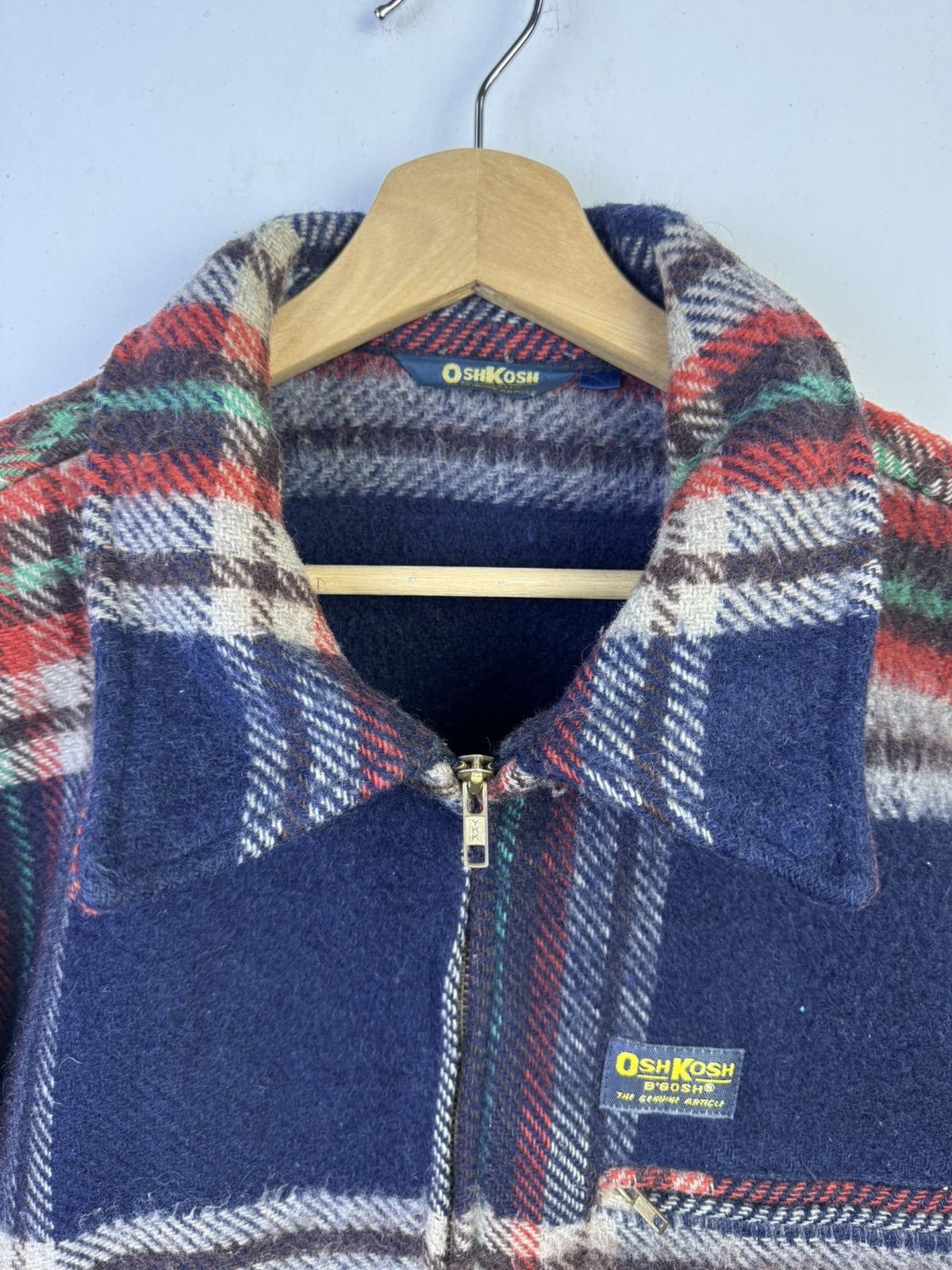 Oshkosh Vintage Osh Kosh B’Gosh Wool Jacket Size US L / EU 52-54 / 3 - 4 Thumbnail