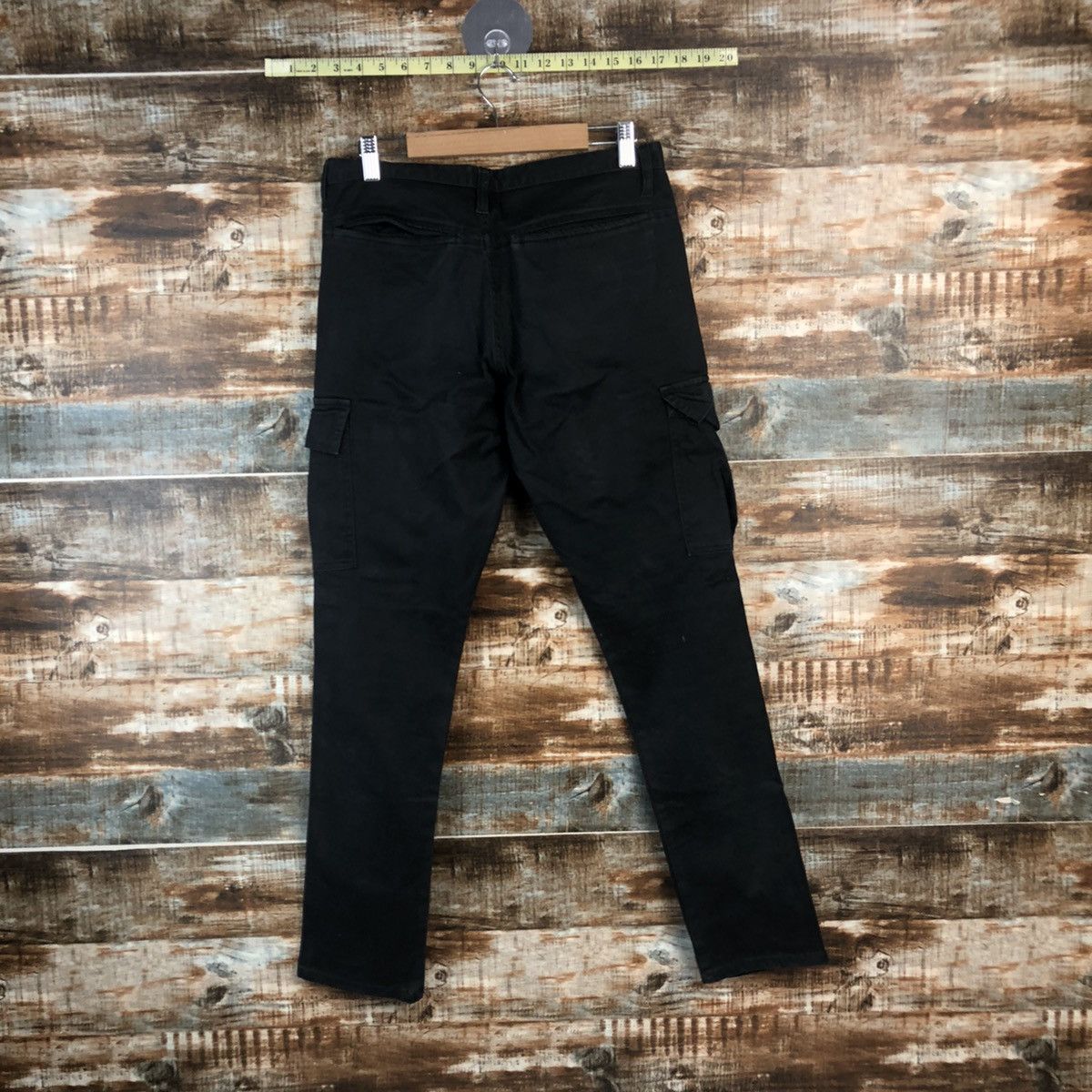 Japanese Brand DL Zip Five Dark Blue Cargo Multipocket Pants #C701 Size US 30 / EU 46 - 13 Thumbnail