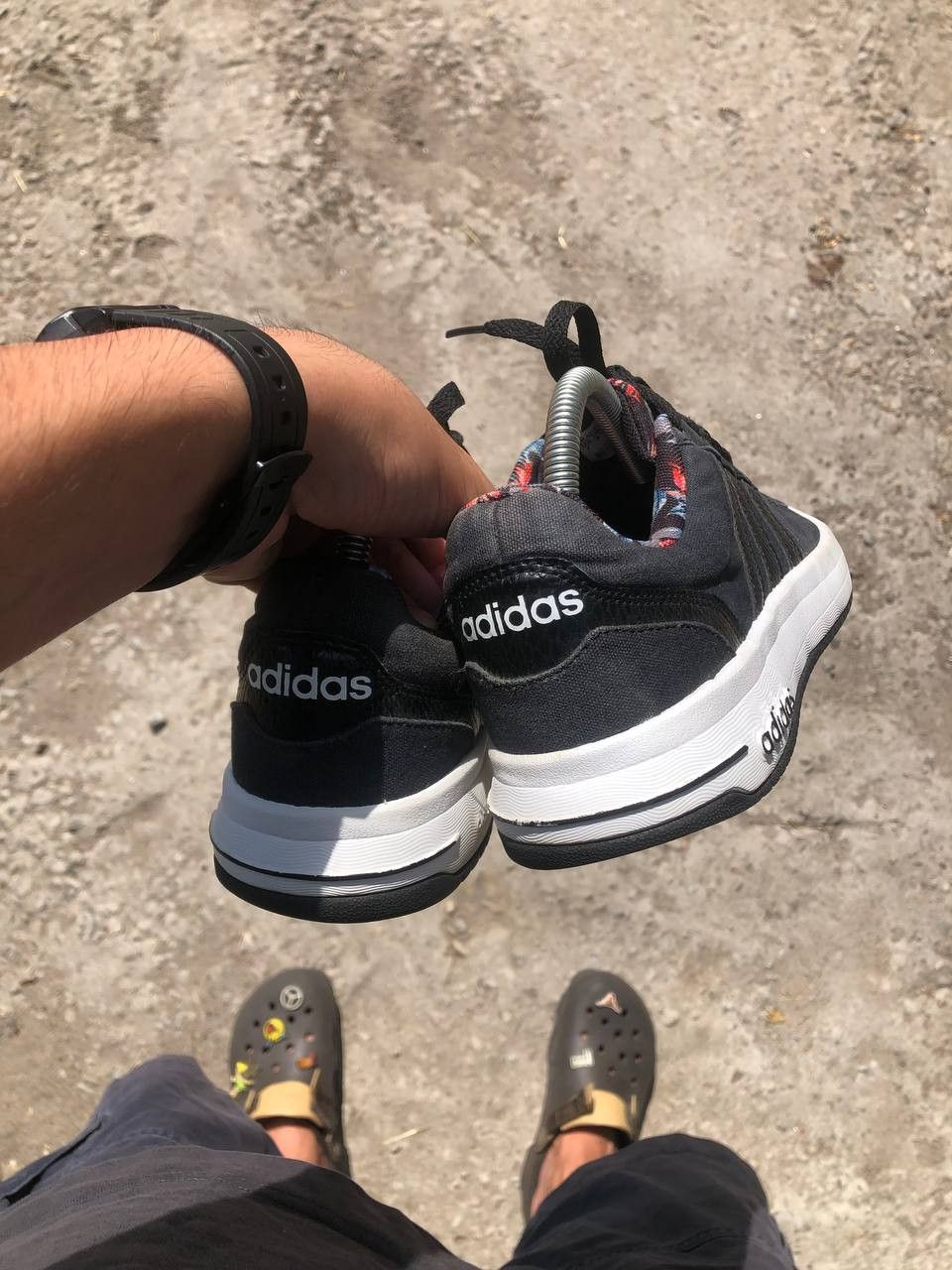 Adidas Vintage Adidas Neo Jeans Designer Label Sneakers Y2K 90s Size US 7 / EU 40 - 4 Thumbnail